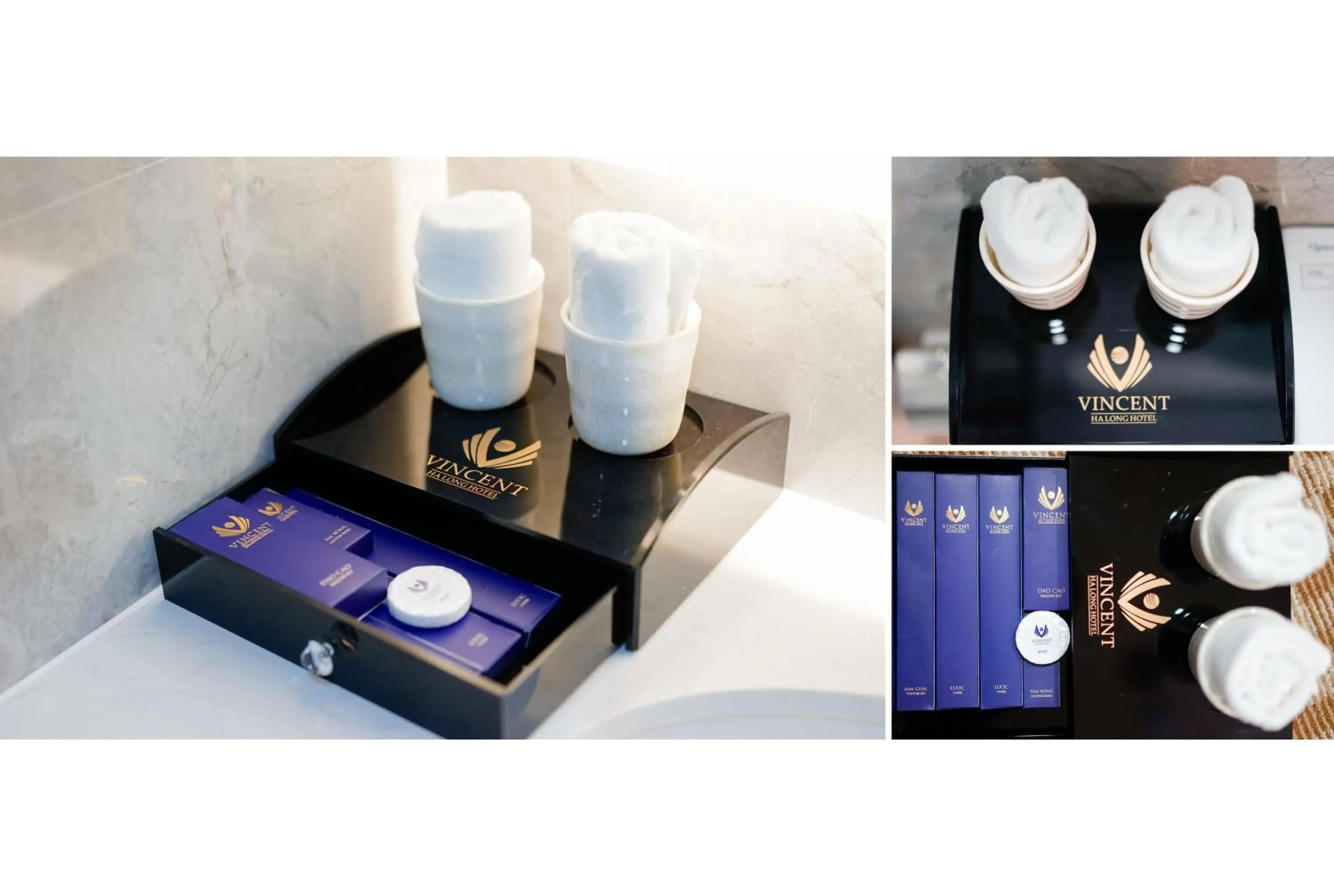 Decorative detail in Vincent Halong Hotel