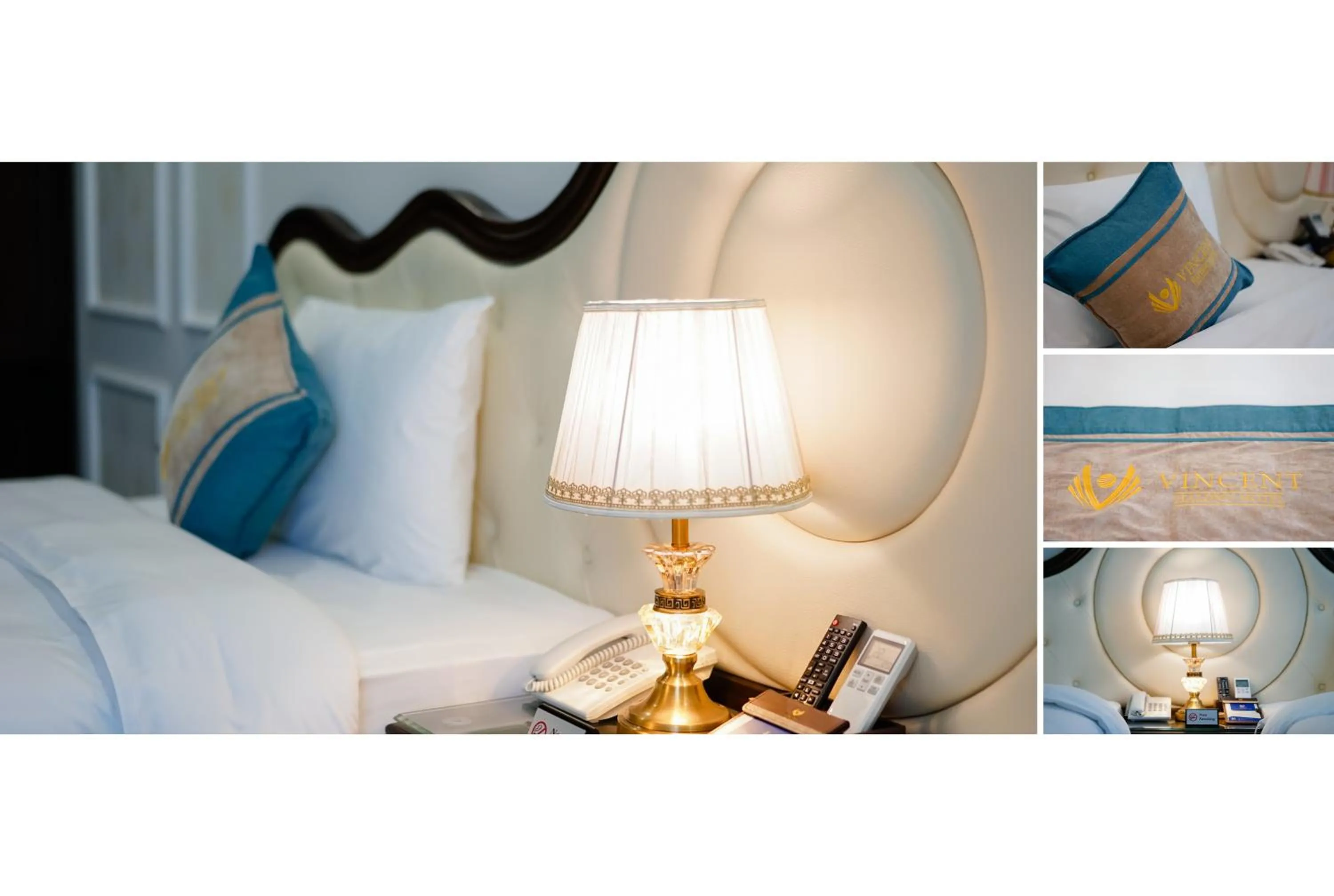 Decorative detail in Vincent Halong Hotel