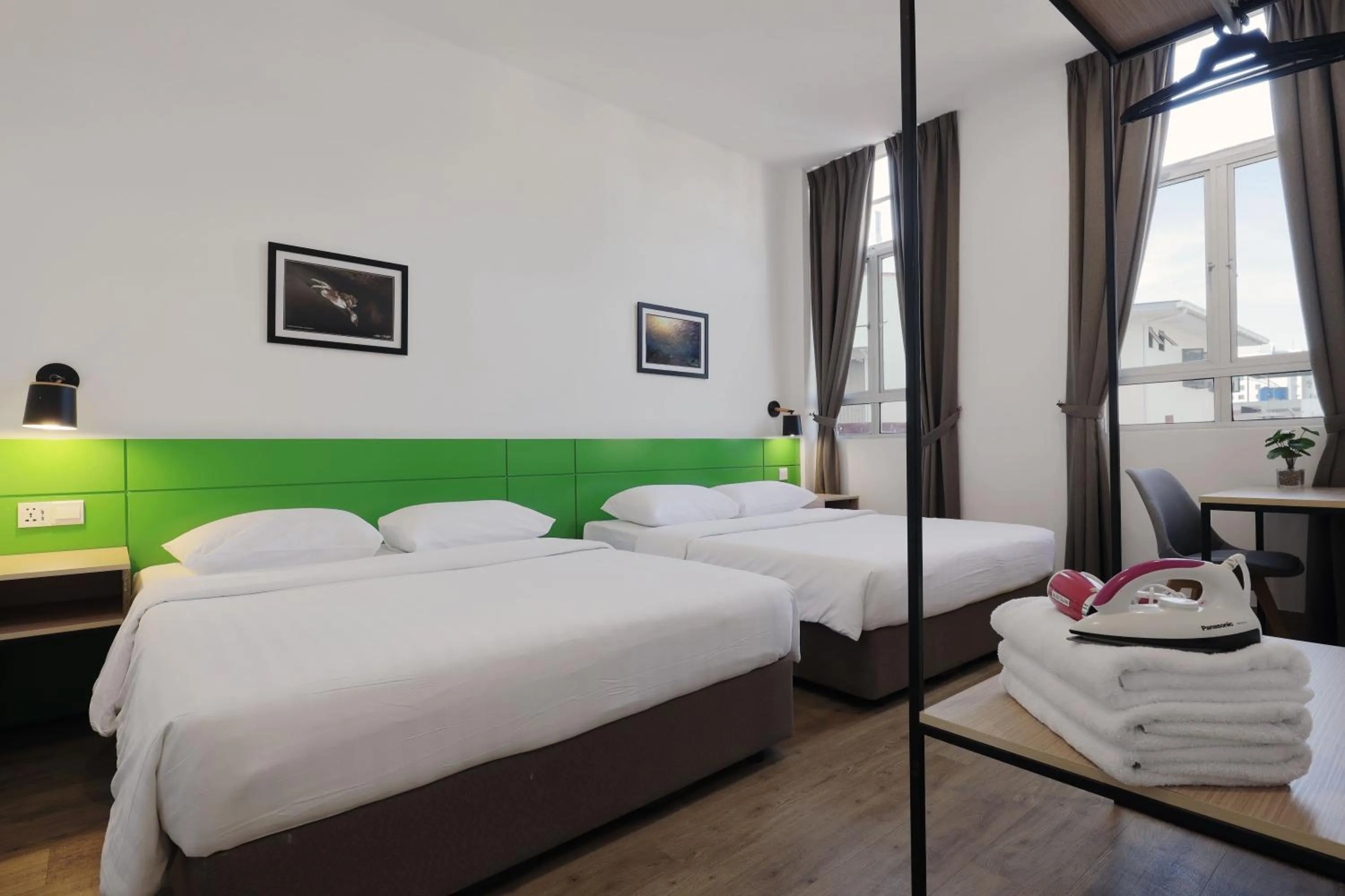 Bed in Polaris Suite