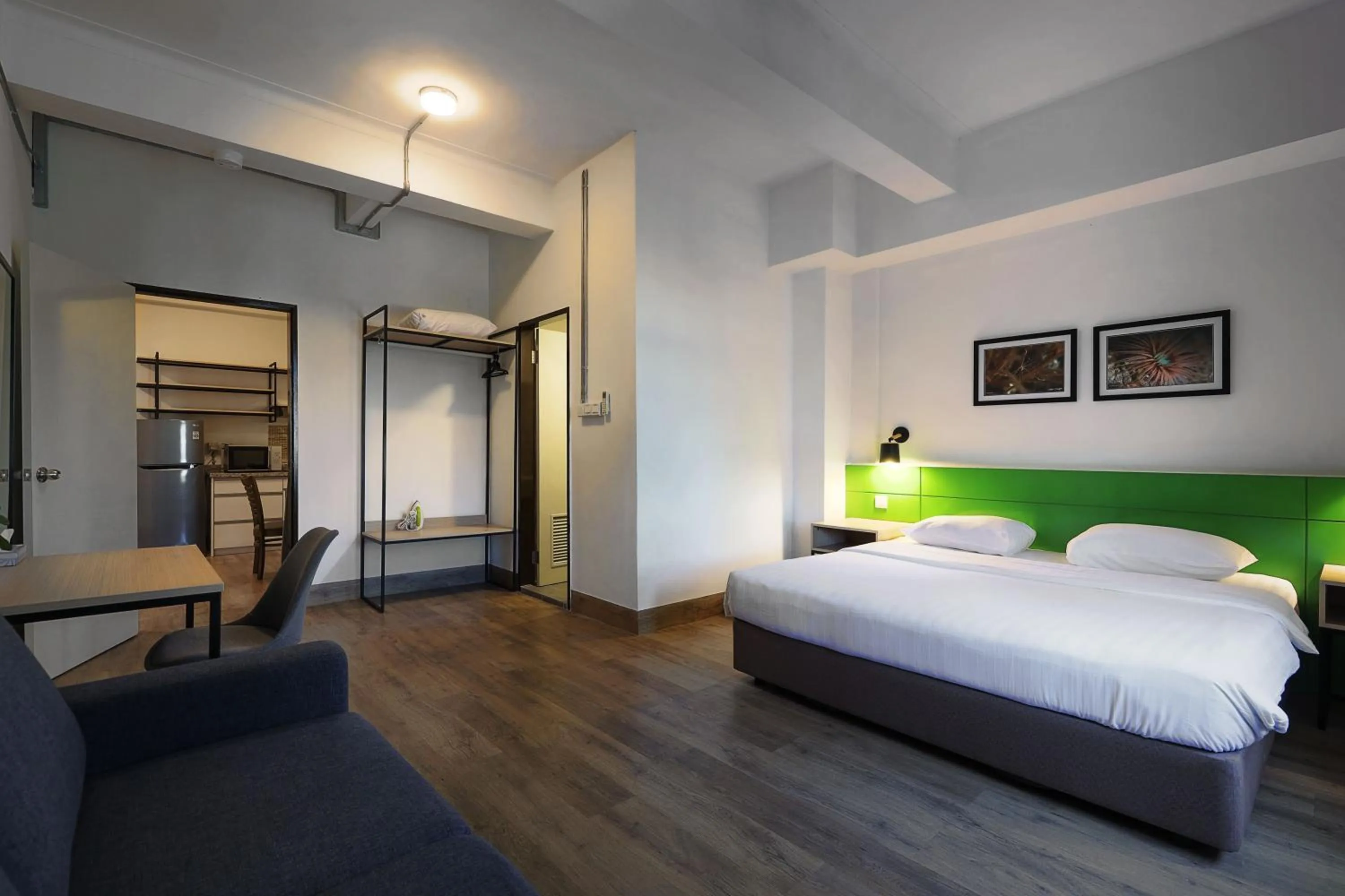 Bed in Polaris Suite