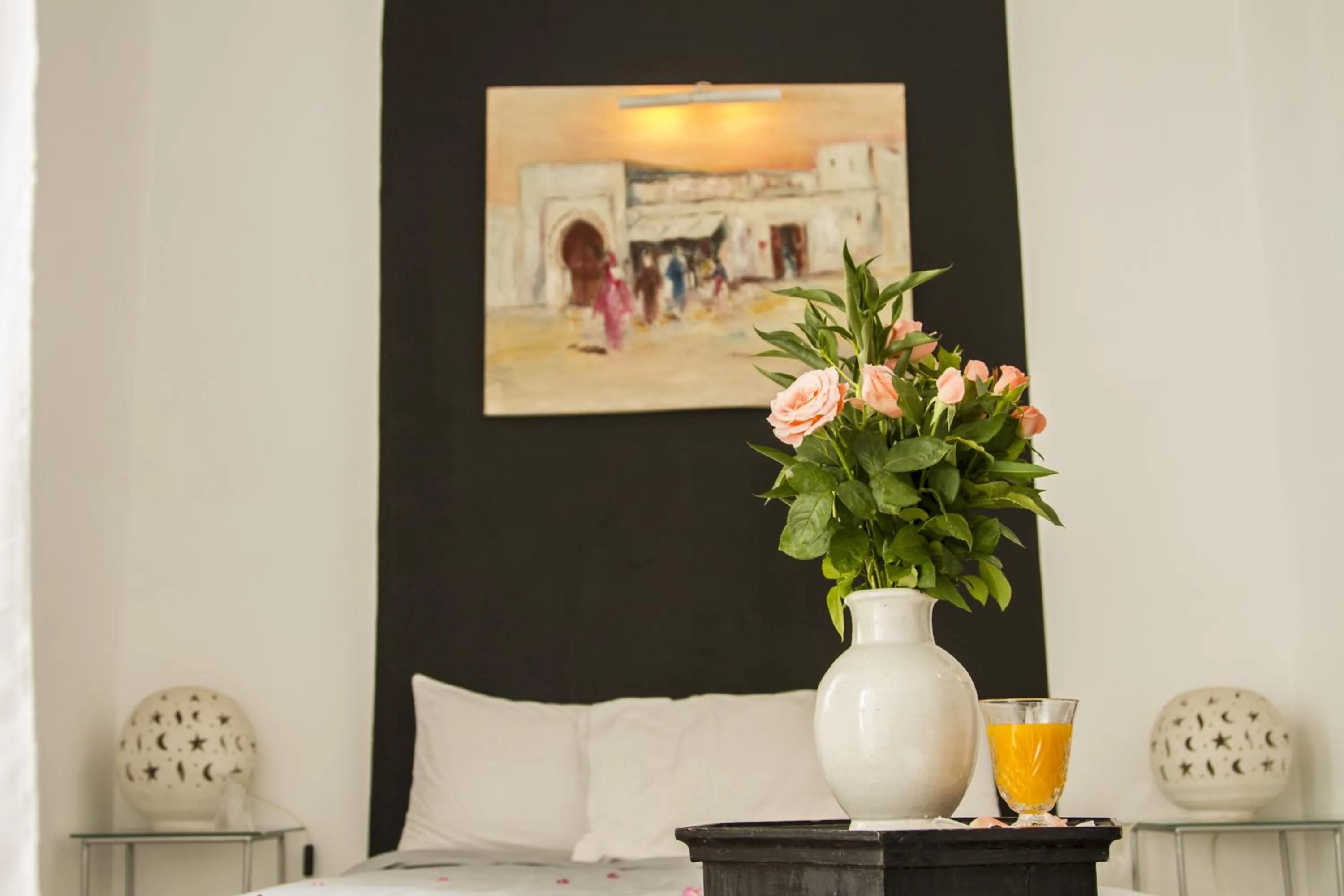 Decorative detail in Riad THALGE