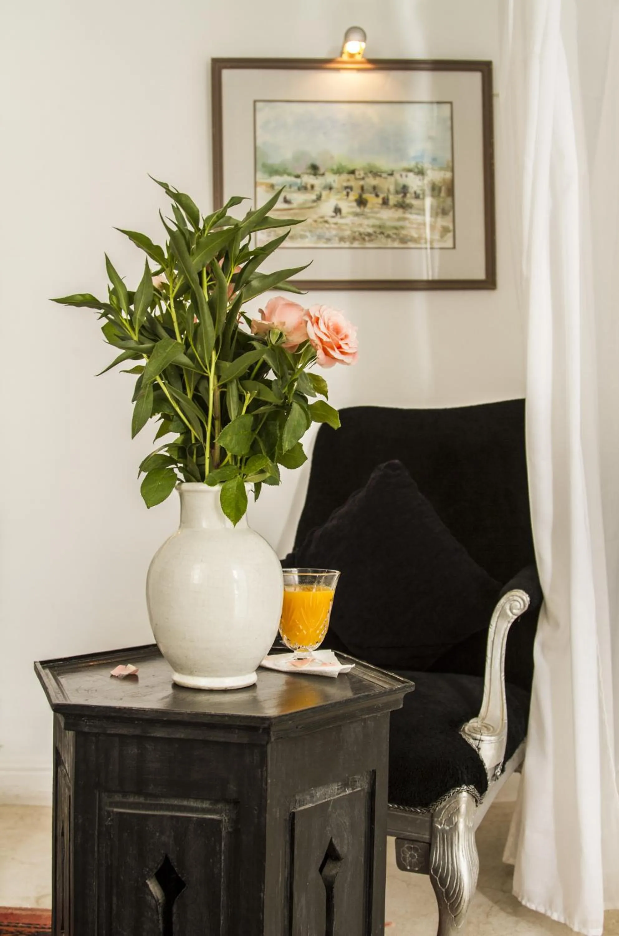 Decorative detail in Riad THALGE