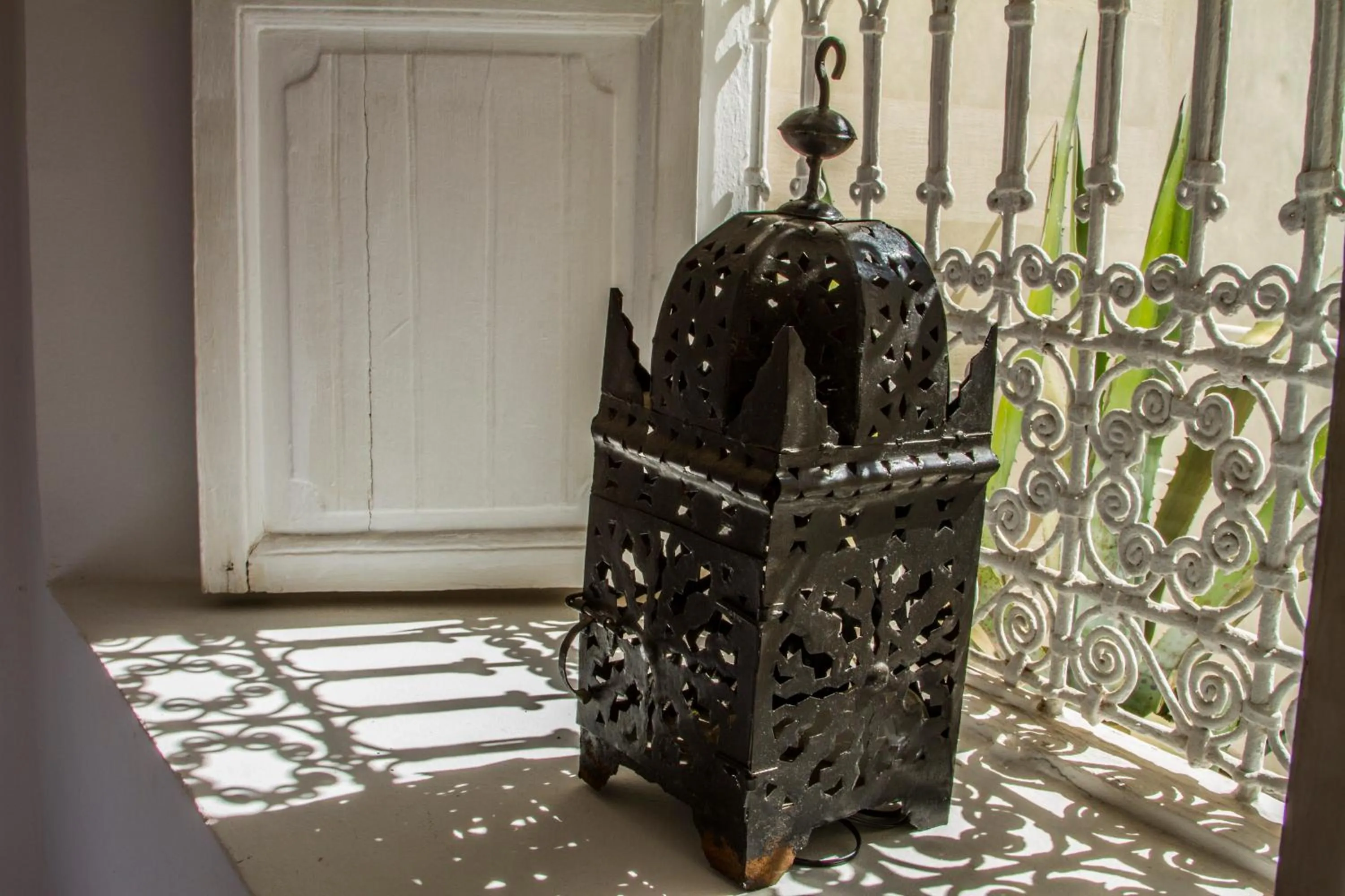 Decorative detail in Riad THALGE