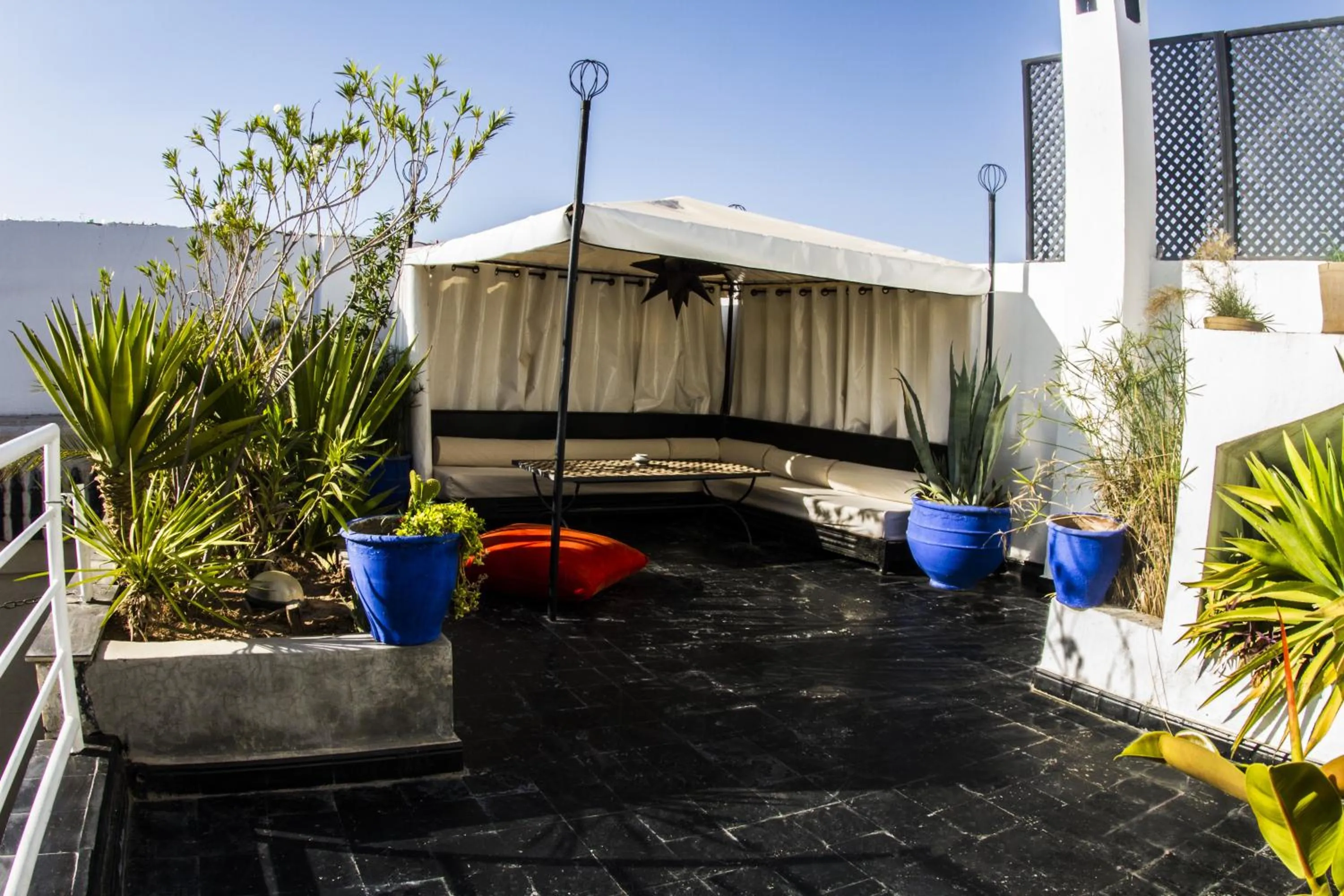 Balcony/Terrace in Riad THALGE