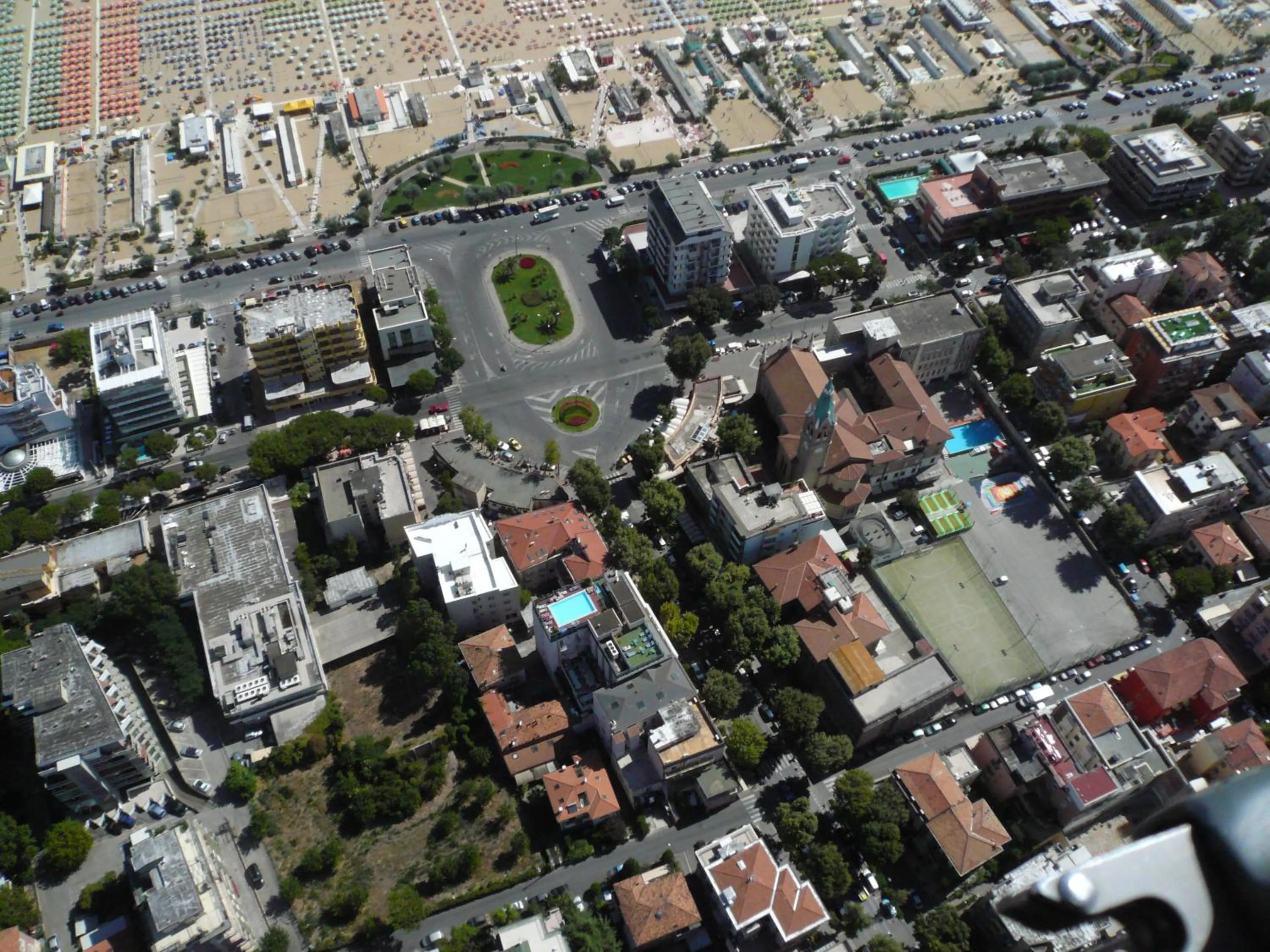 Bird's eye view in Hotel Azzurra