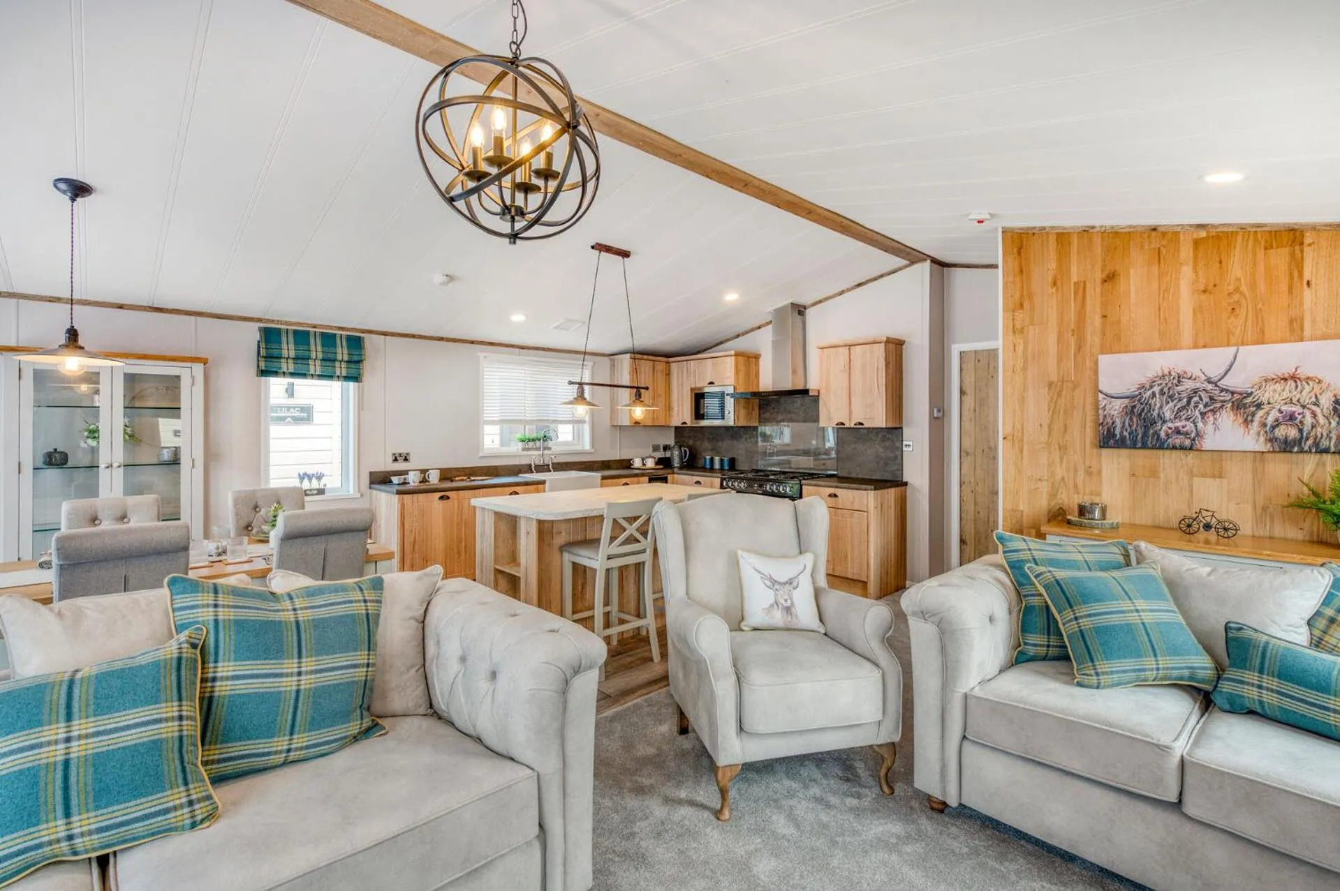 Living room in Aberdunant Hall