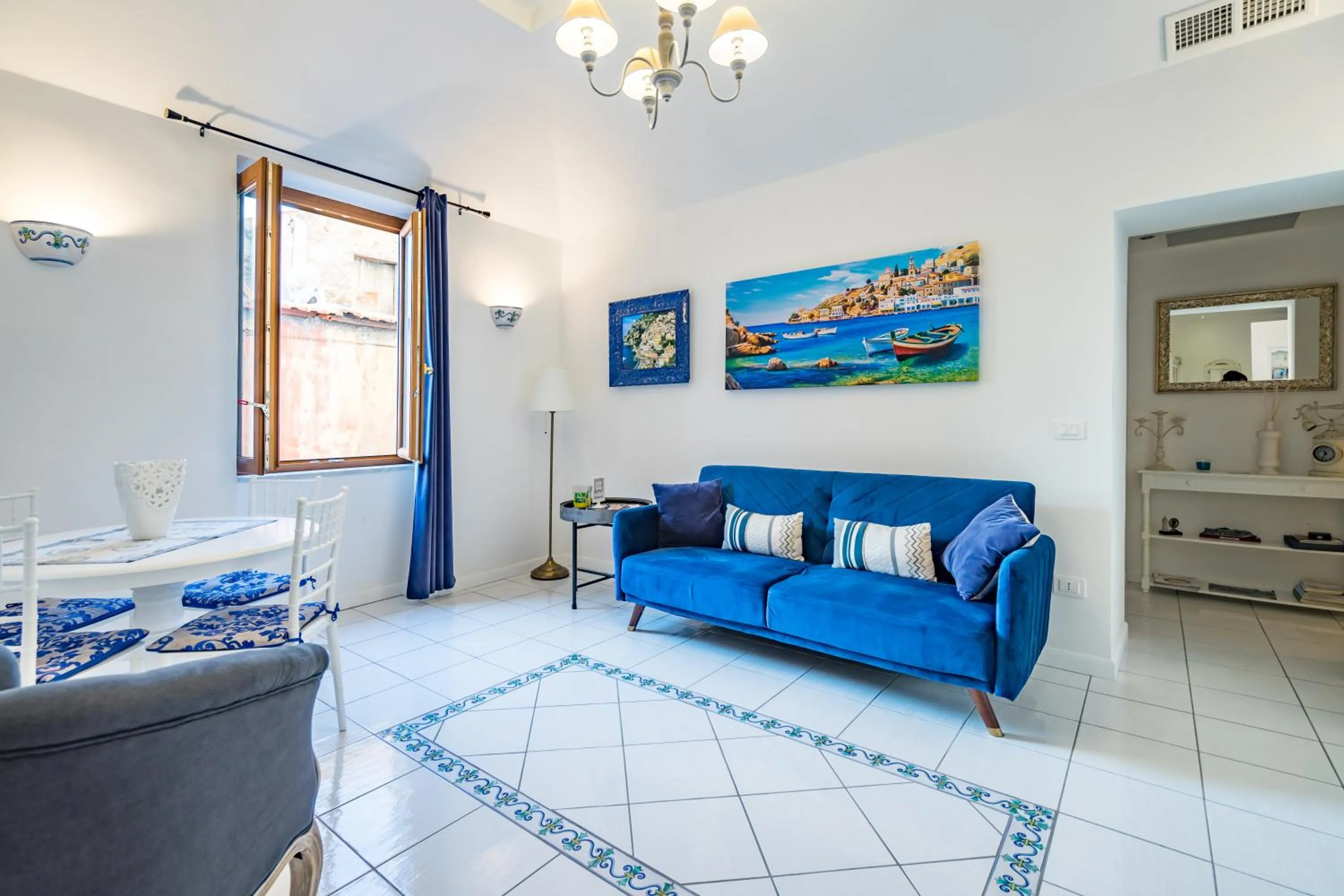 Living room in Borgo Dei Saraceni - Suites & Apartments