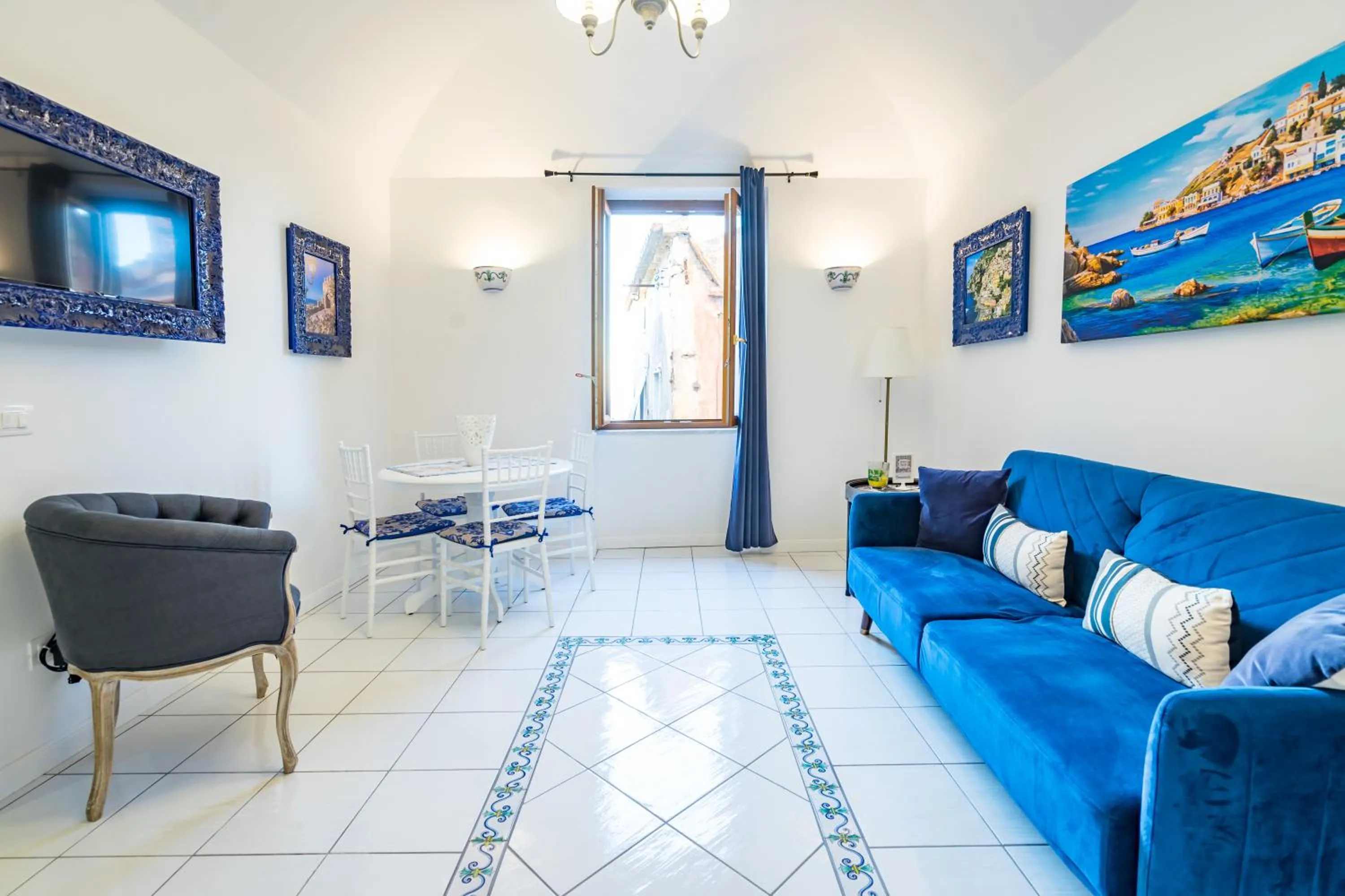 Living room in Borgo Dei Saraceni - Suites & Apartments