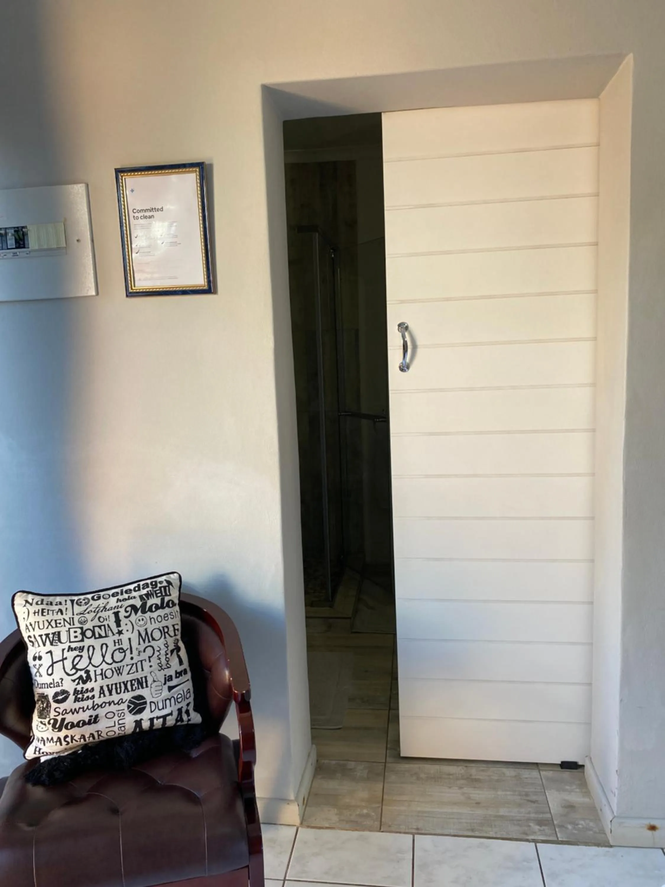 Bathroom in AfricaLove Guest Condo