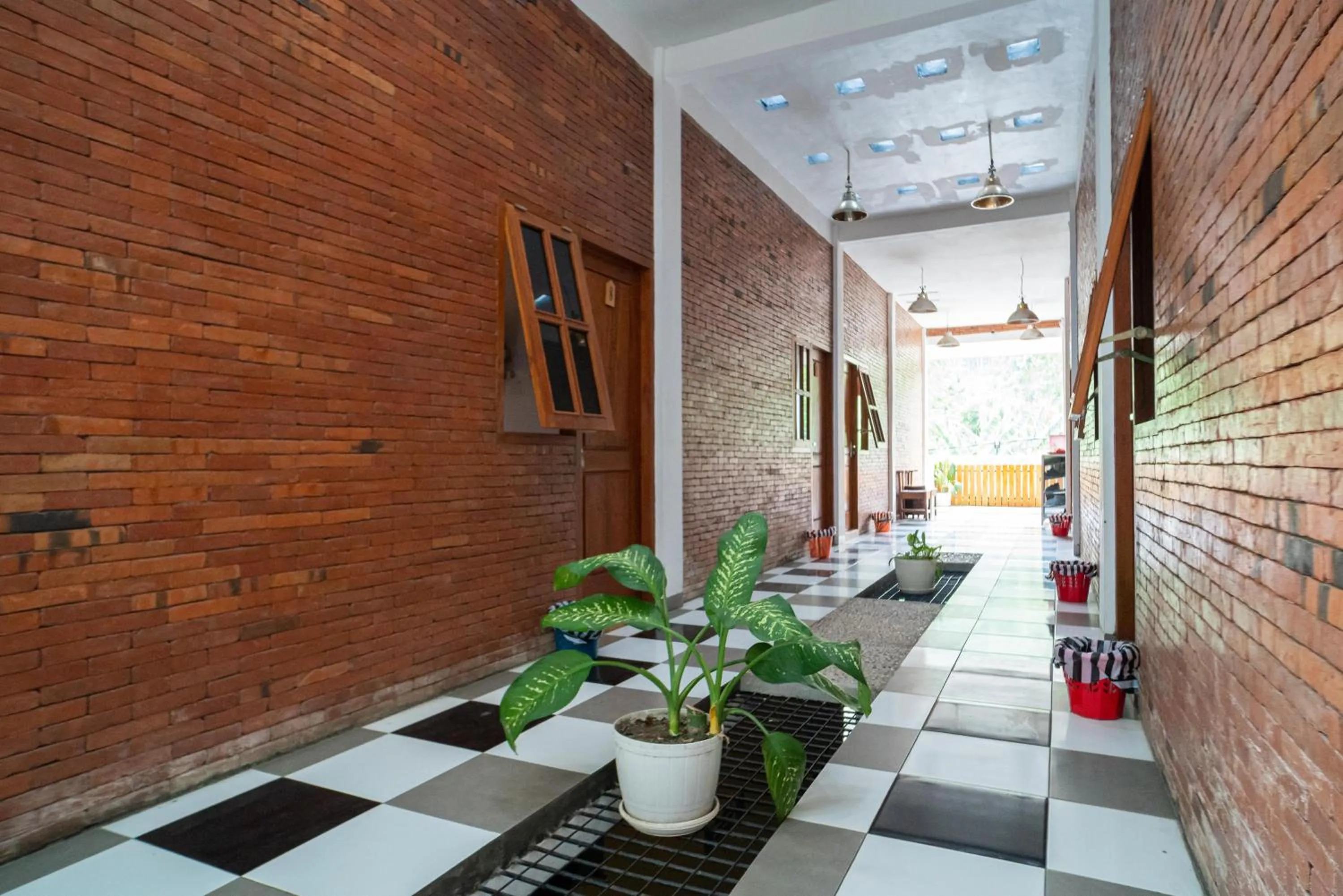 Patio in RedDoorz syariah @ Selomangleng Kediri