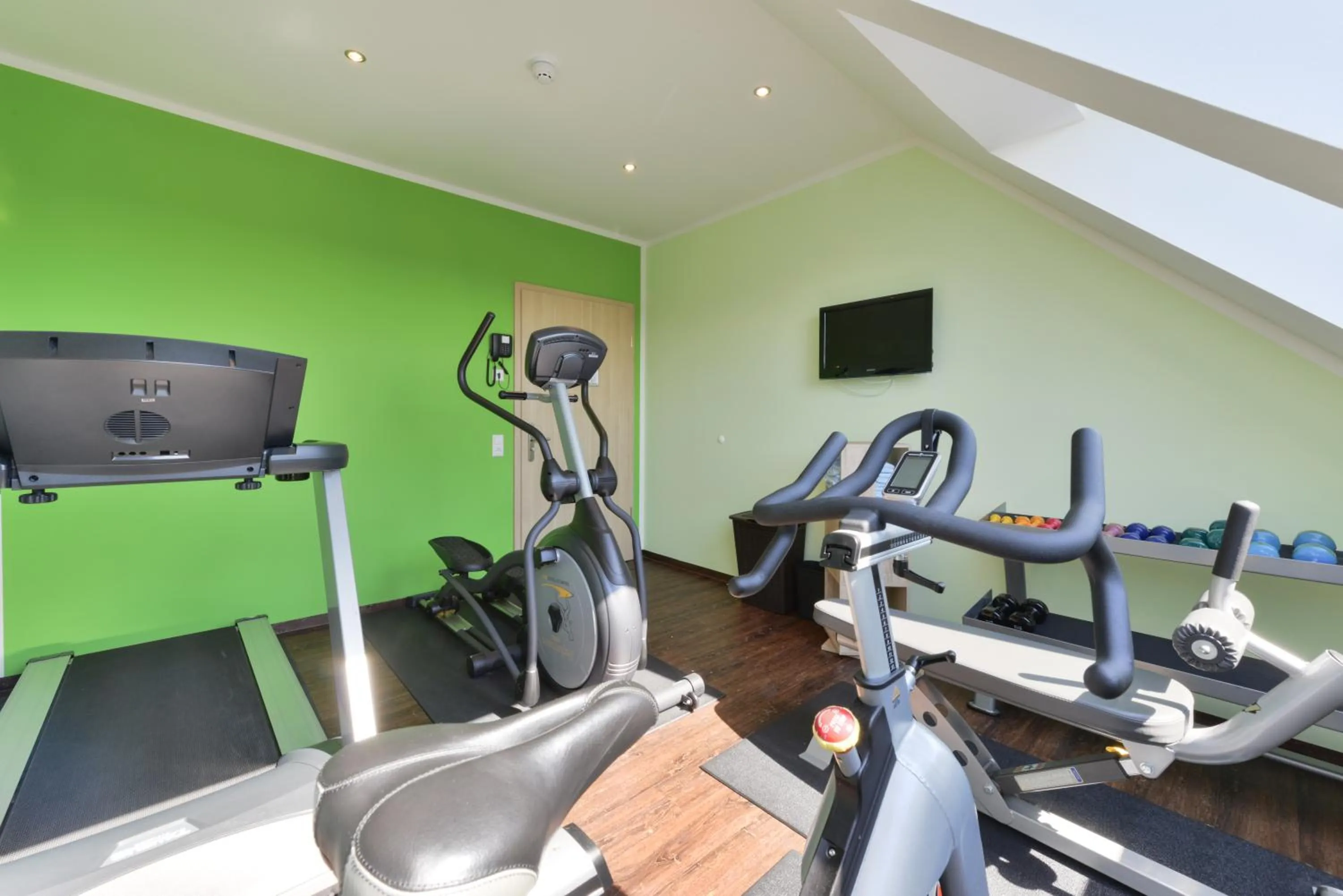 Fitness centre/facilities in Schade's Wohlfühlhotel