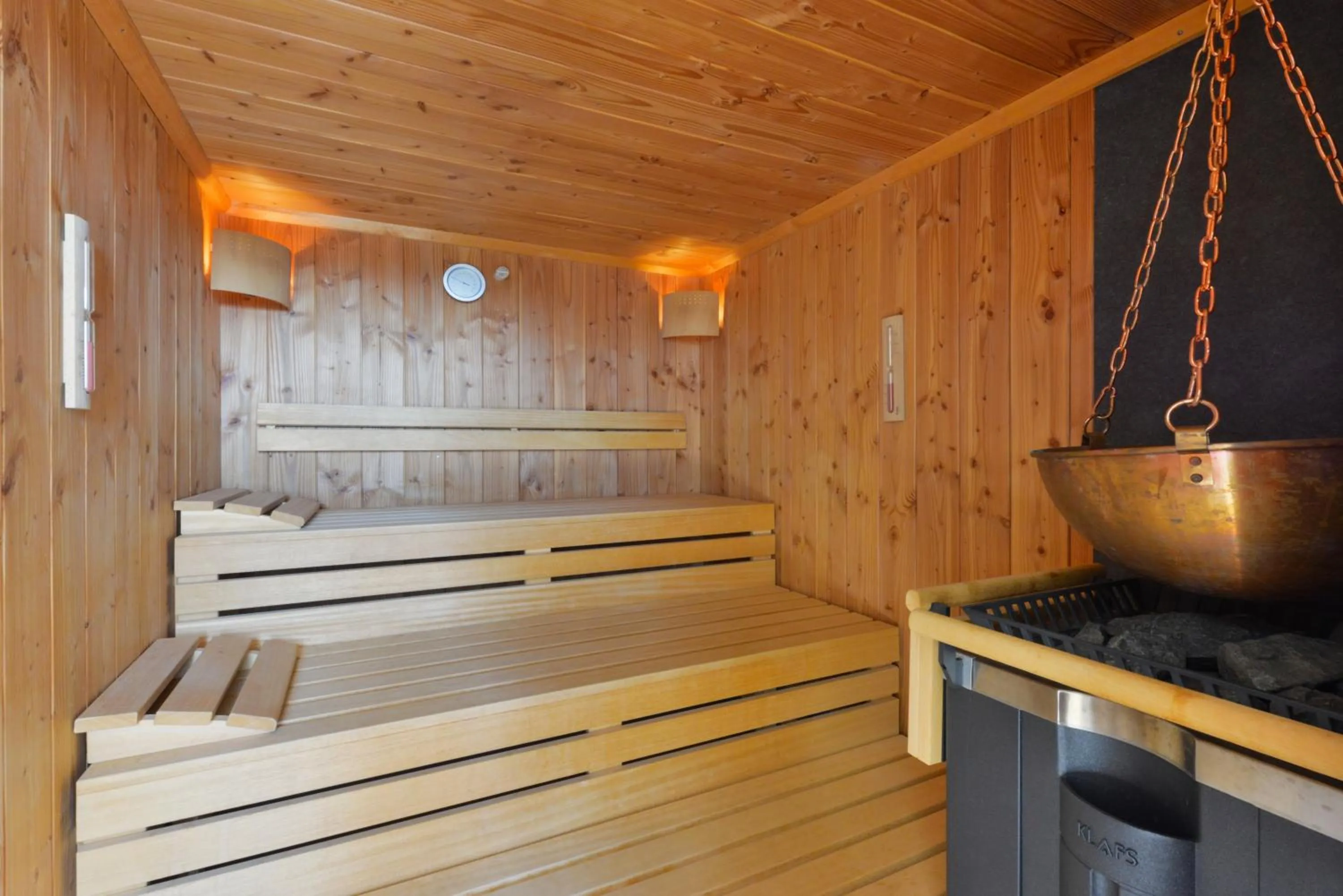 Sauna in Schade's Wohlfühlhotel