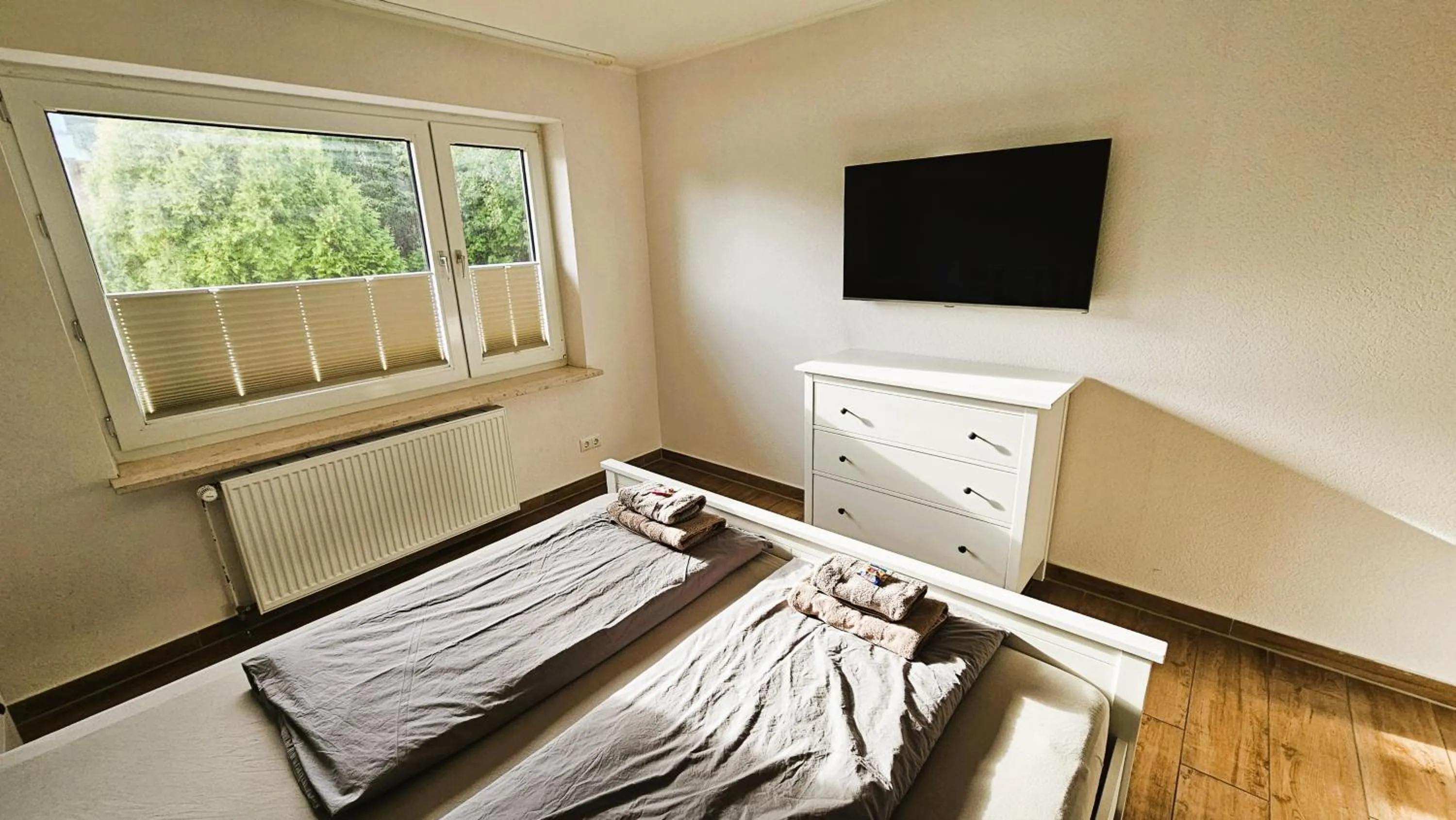 Bed in Hotel Dorfkrug Büsum