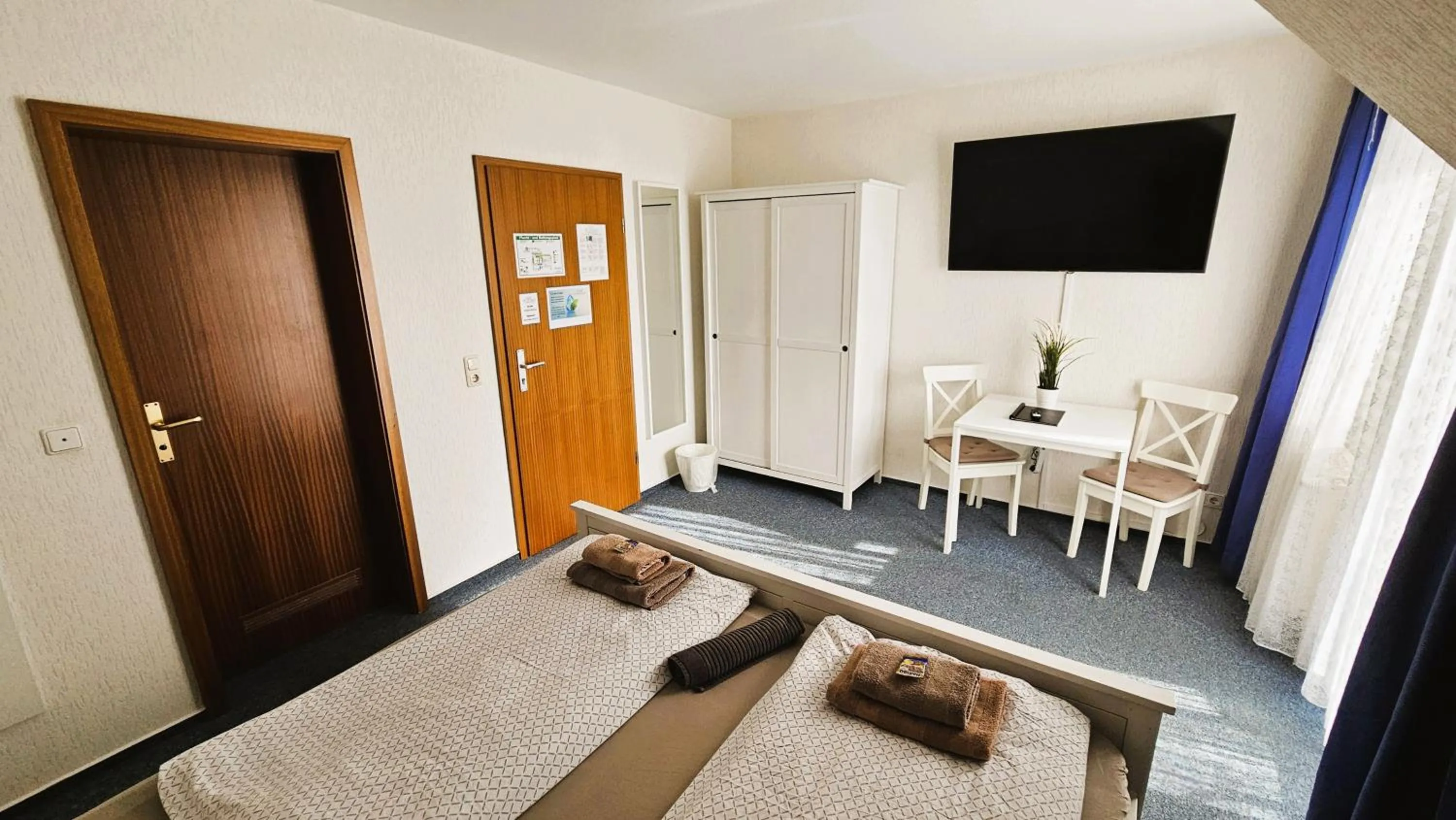 Bed in Hotel Dorfkrug Büsum