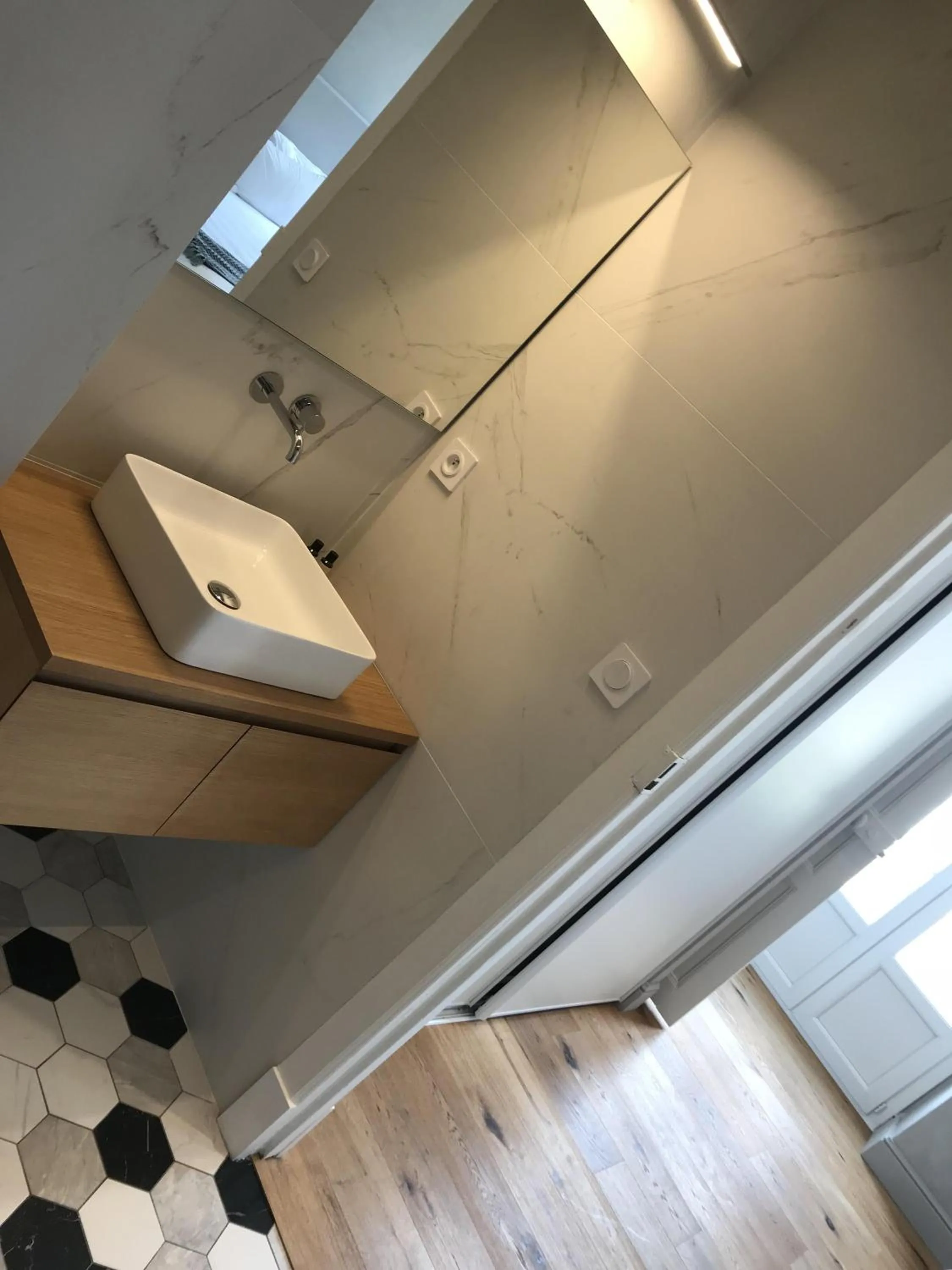 Bathroom in Les Terrasses de Padoue