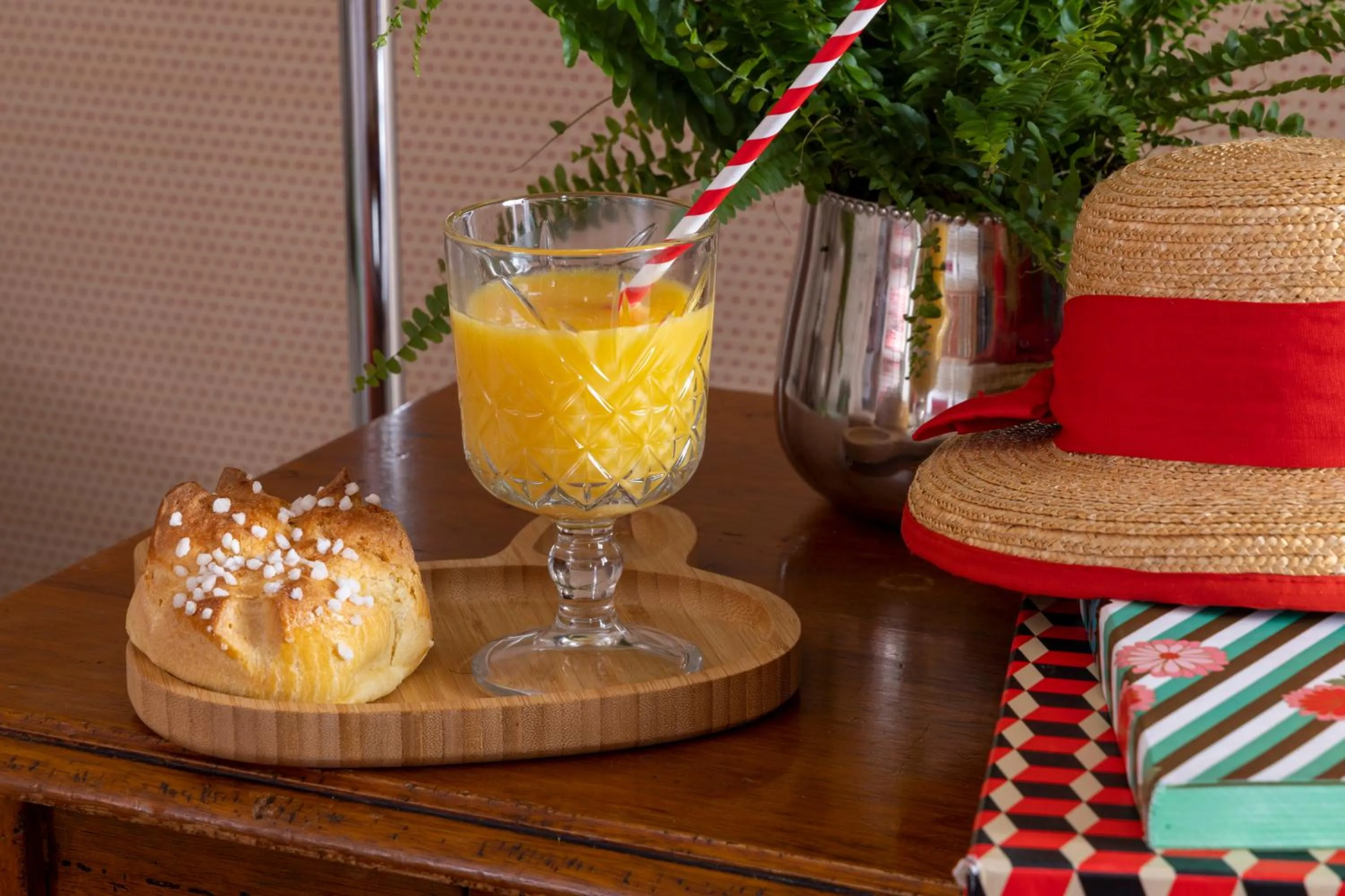 Food and drinks in Hotel De Seine