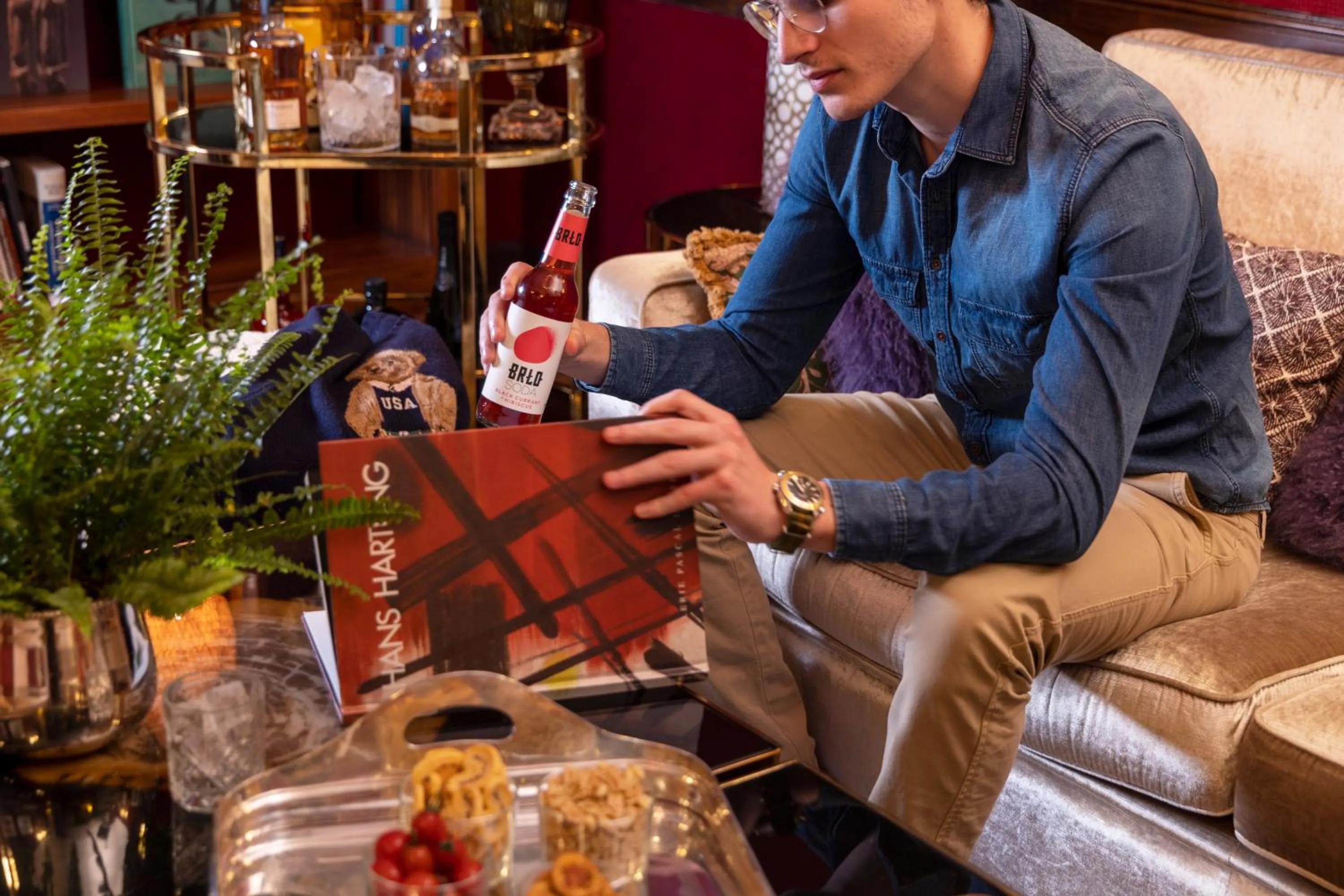 Lounge or bar in Hotel De Seine