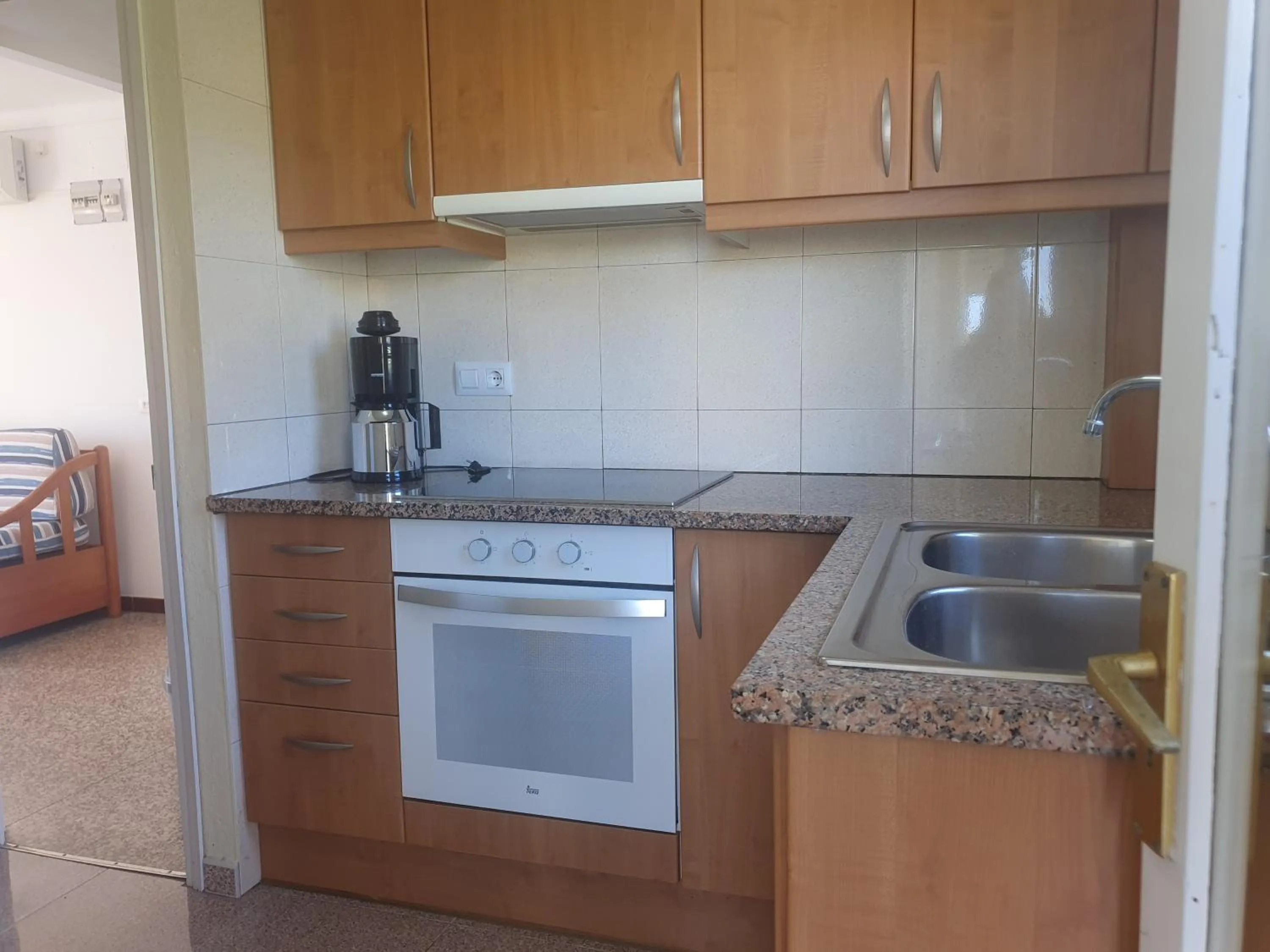 kitchen in Payet Apartments