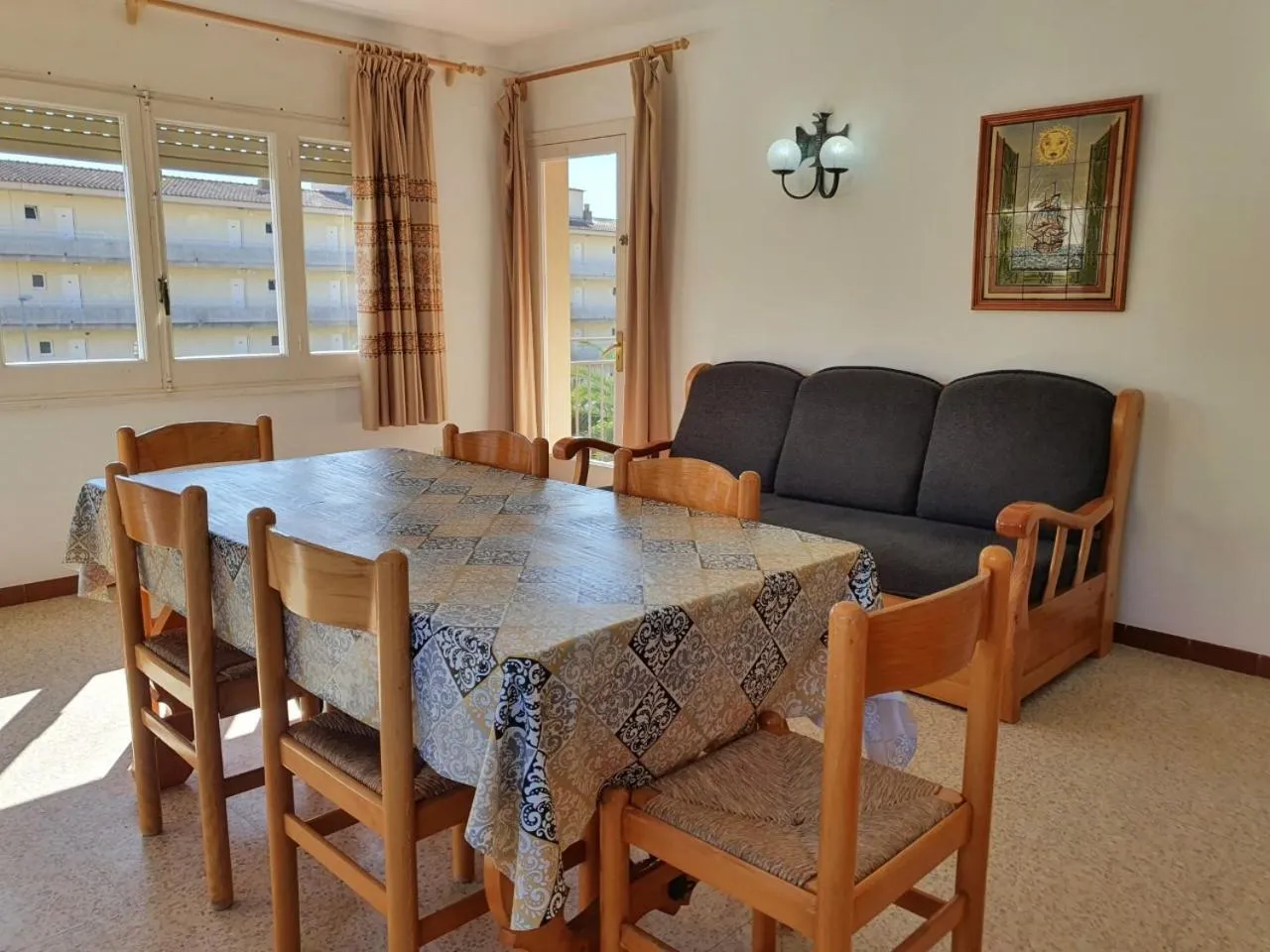 Living room in Payet Apartments