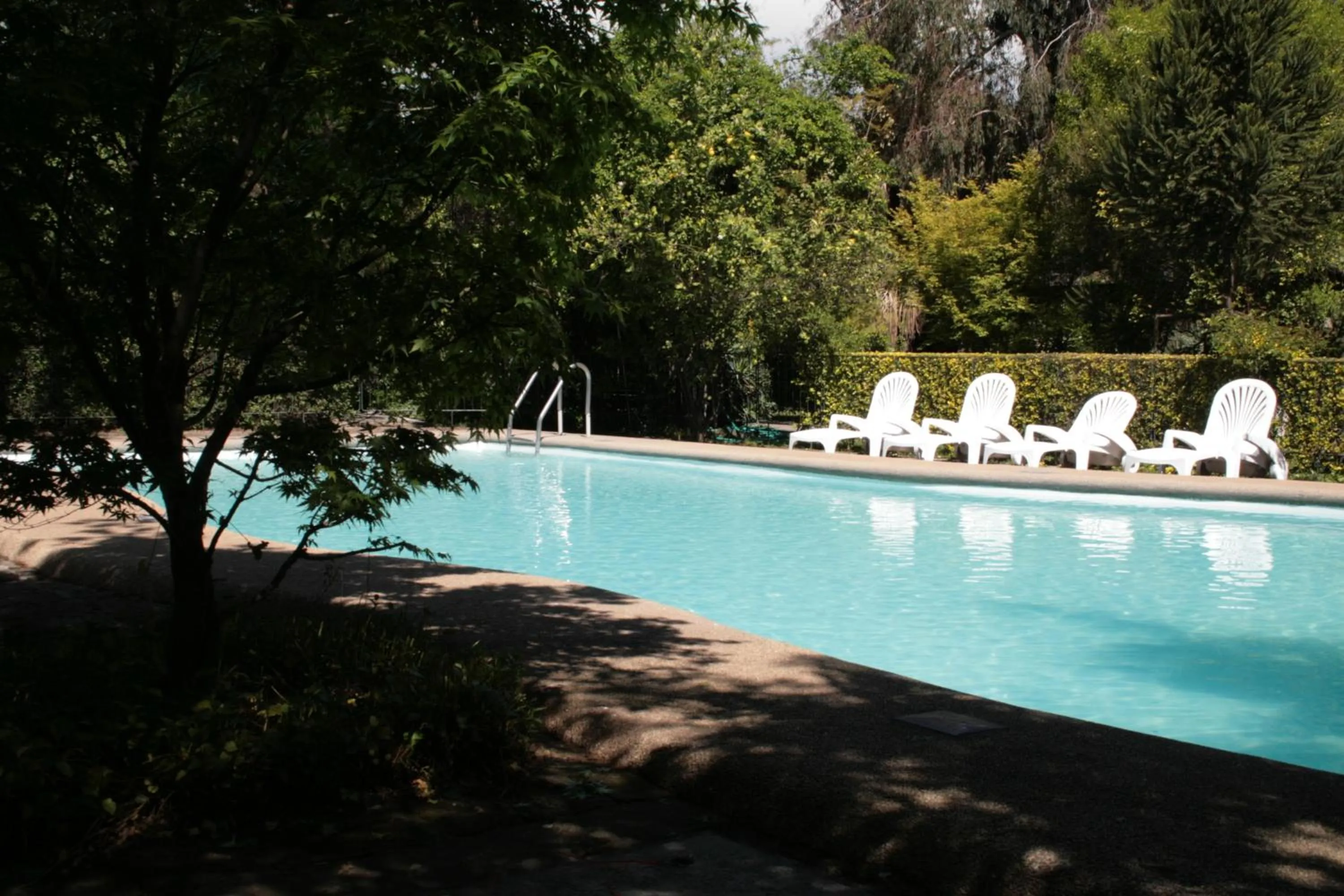 Swimming pool in Hotel Acacias de Vitacura