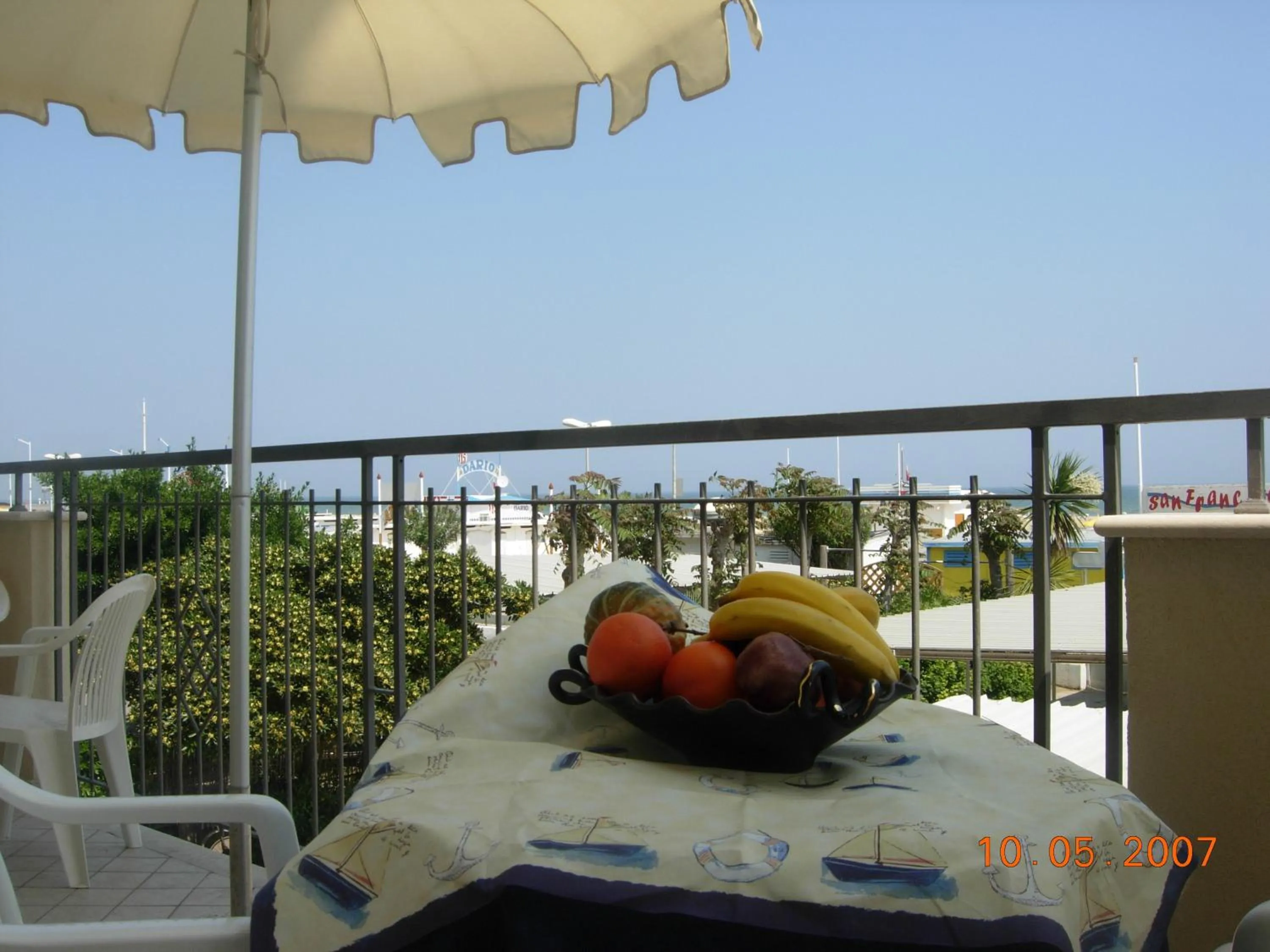 Balcony/Terrace in Hotel San Francisco Spiaggia