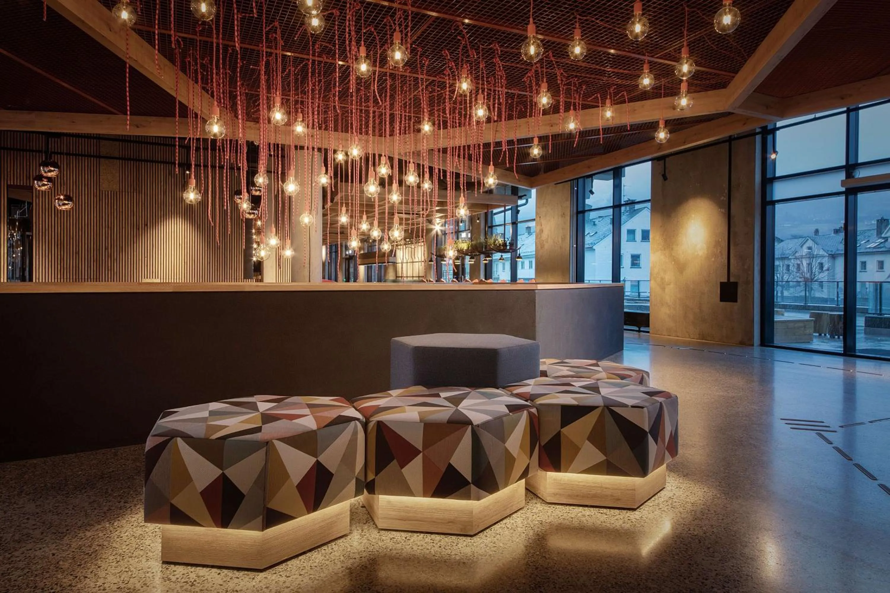 Facade/entrance in Scandic Voss