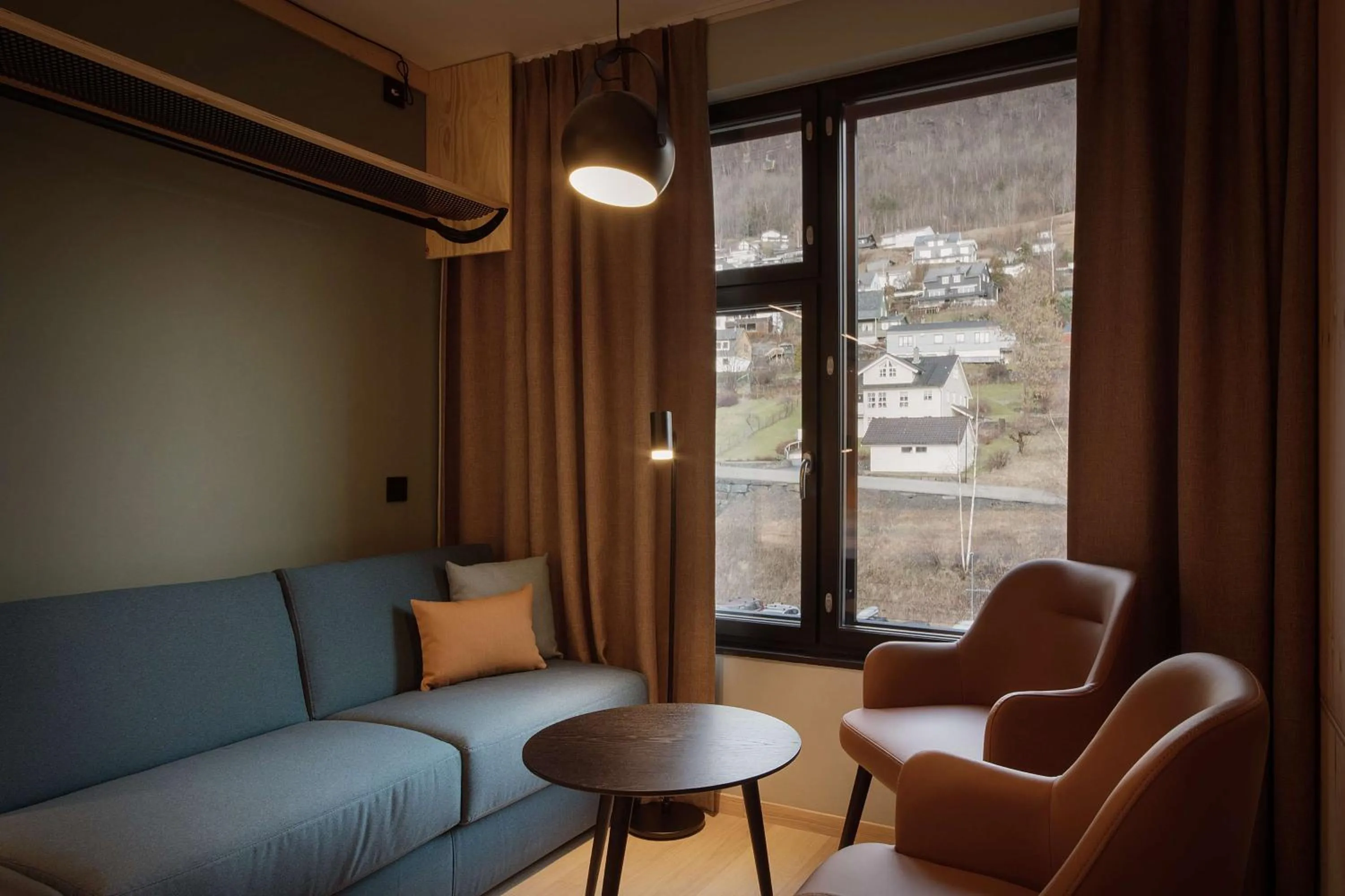 Bedroom in Scandic Voss