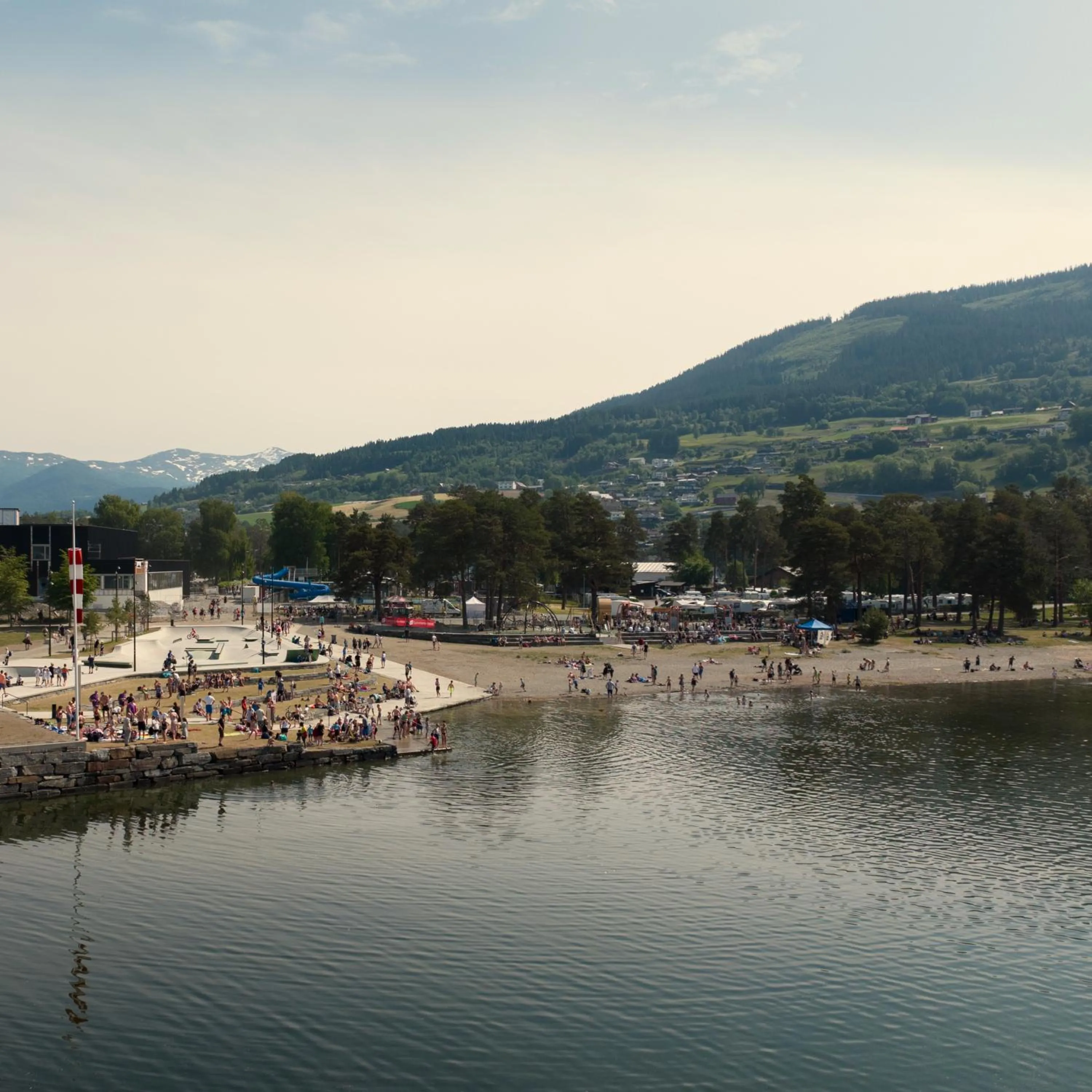 Beach in Scandic Voss