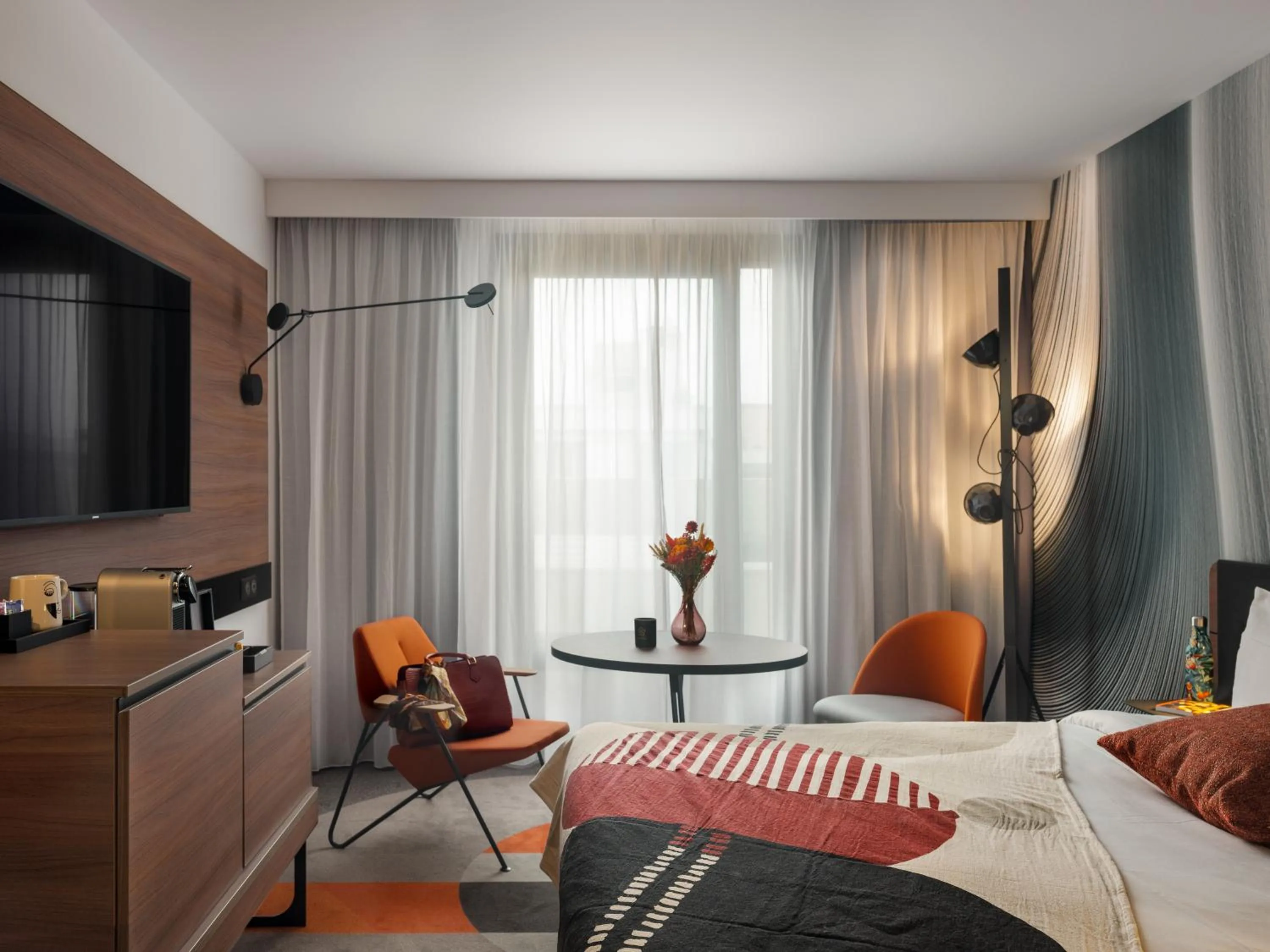 Bed in Novotel Paris Vaugirard Montparnasse