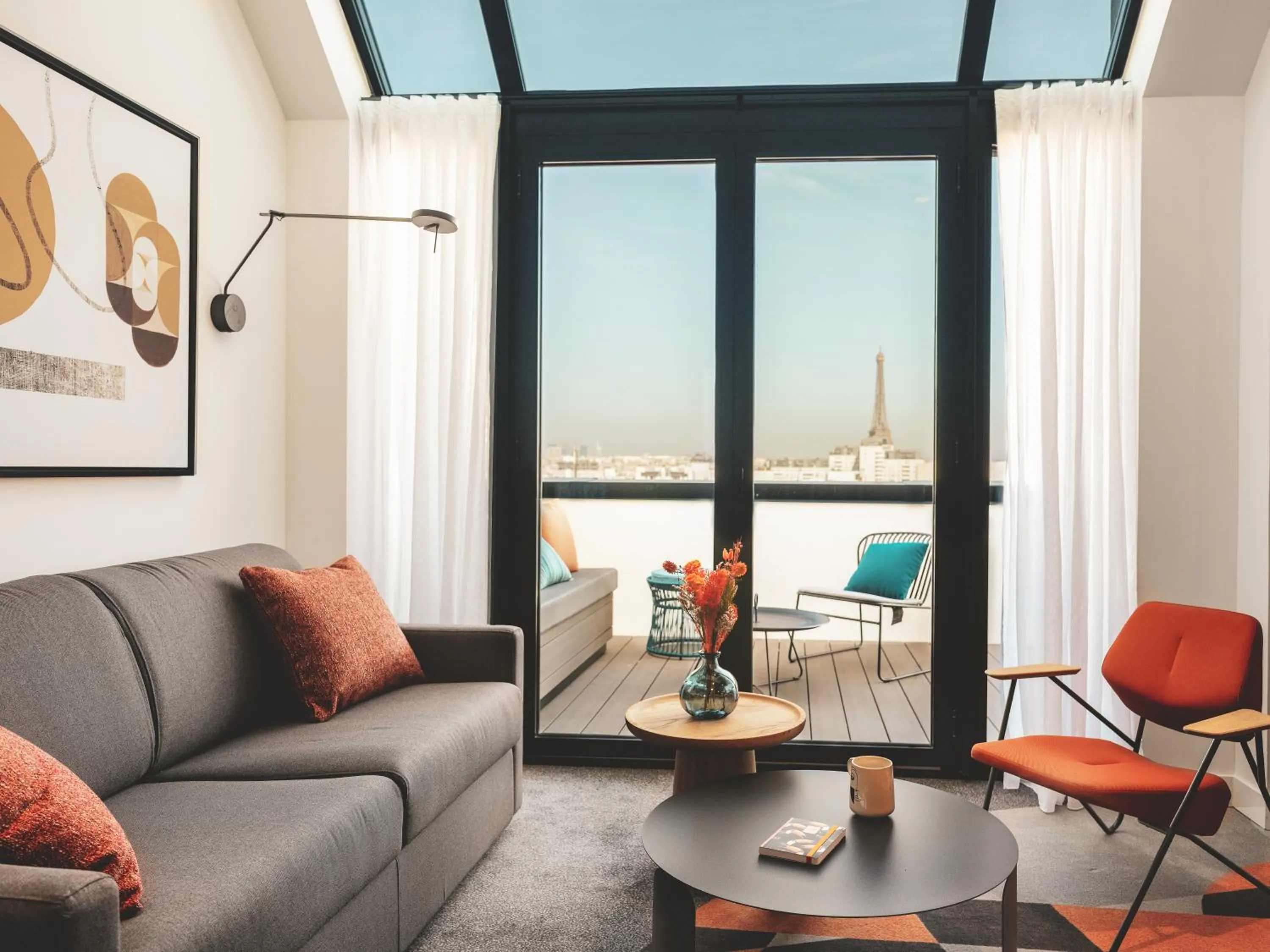 Living room in Novotel Paris Vaugirard Montparnasse