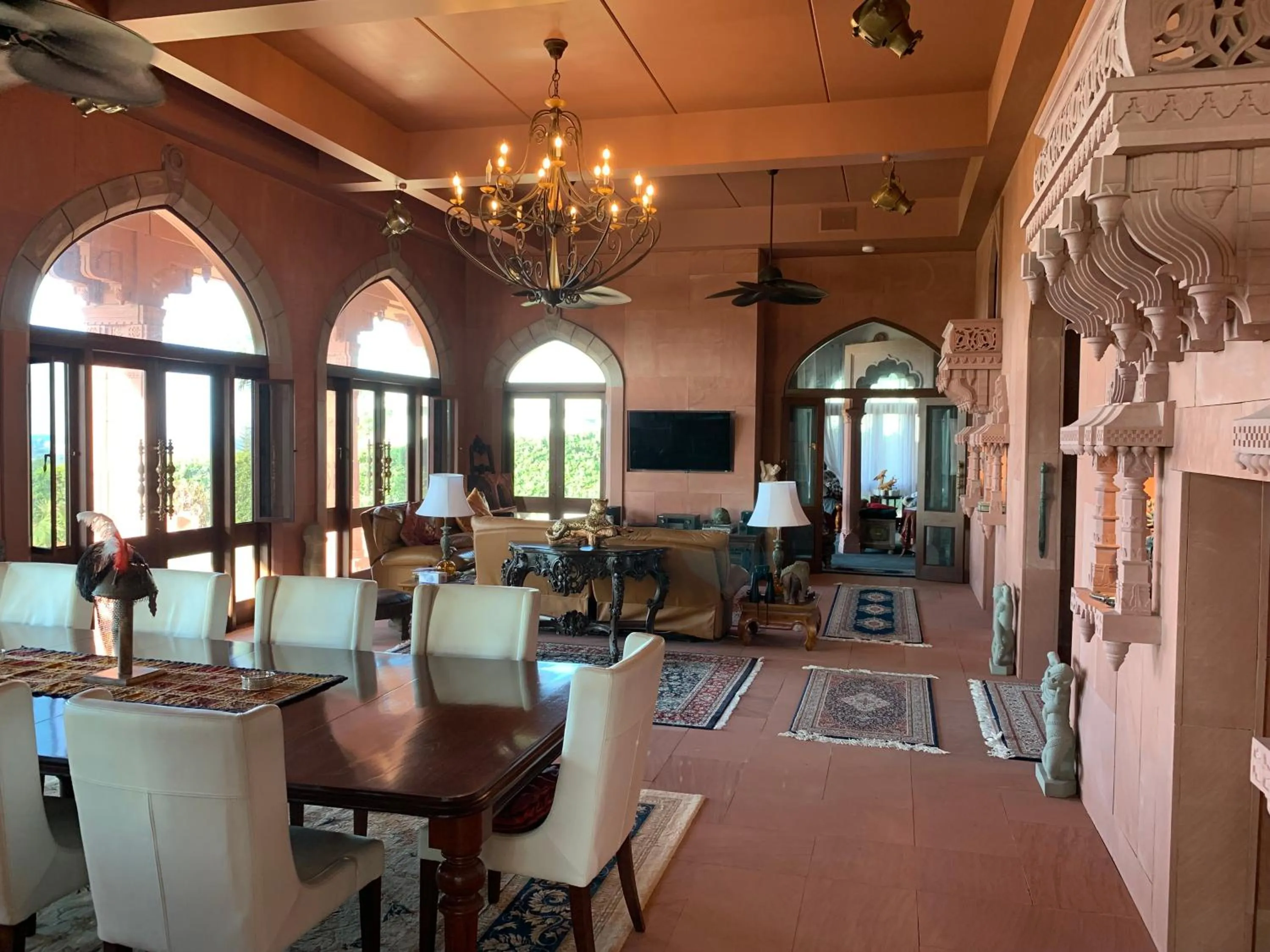 Living room in Jodha Bai Retreat