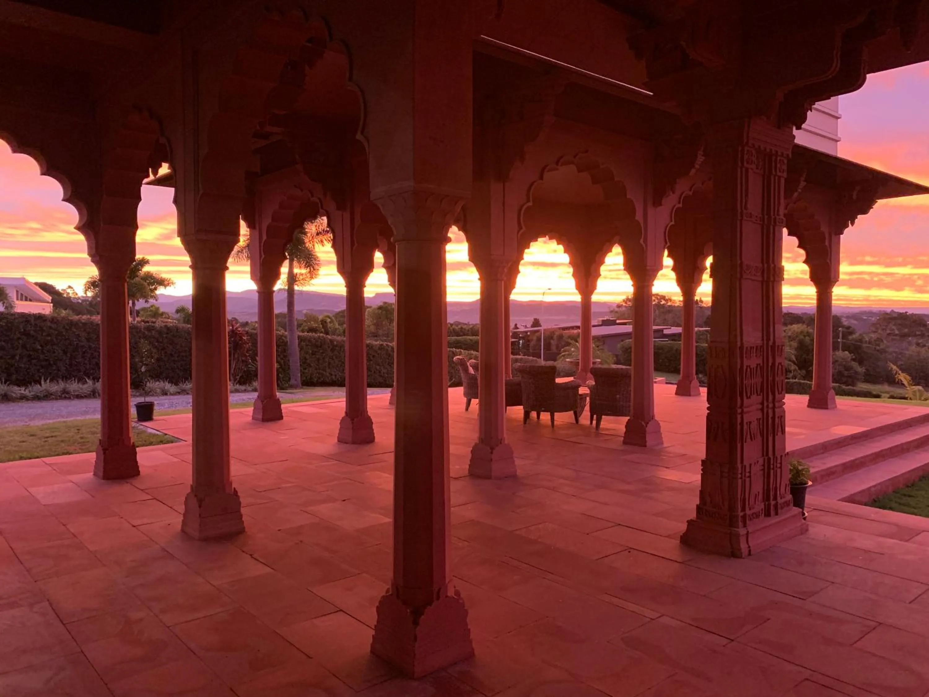 Patio in Jodha Bai Retreat