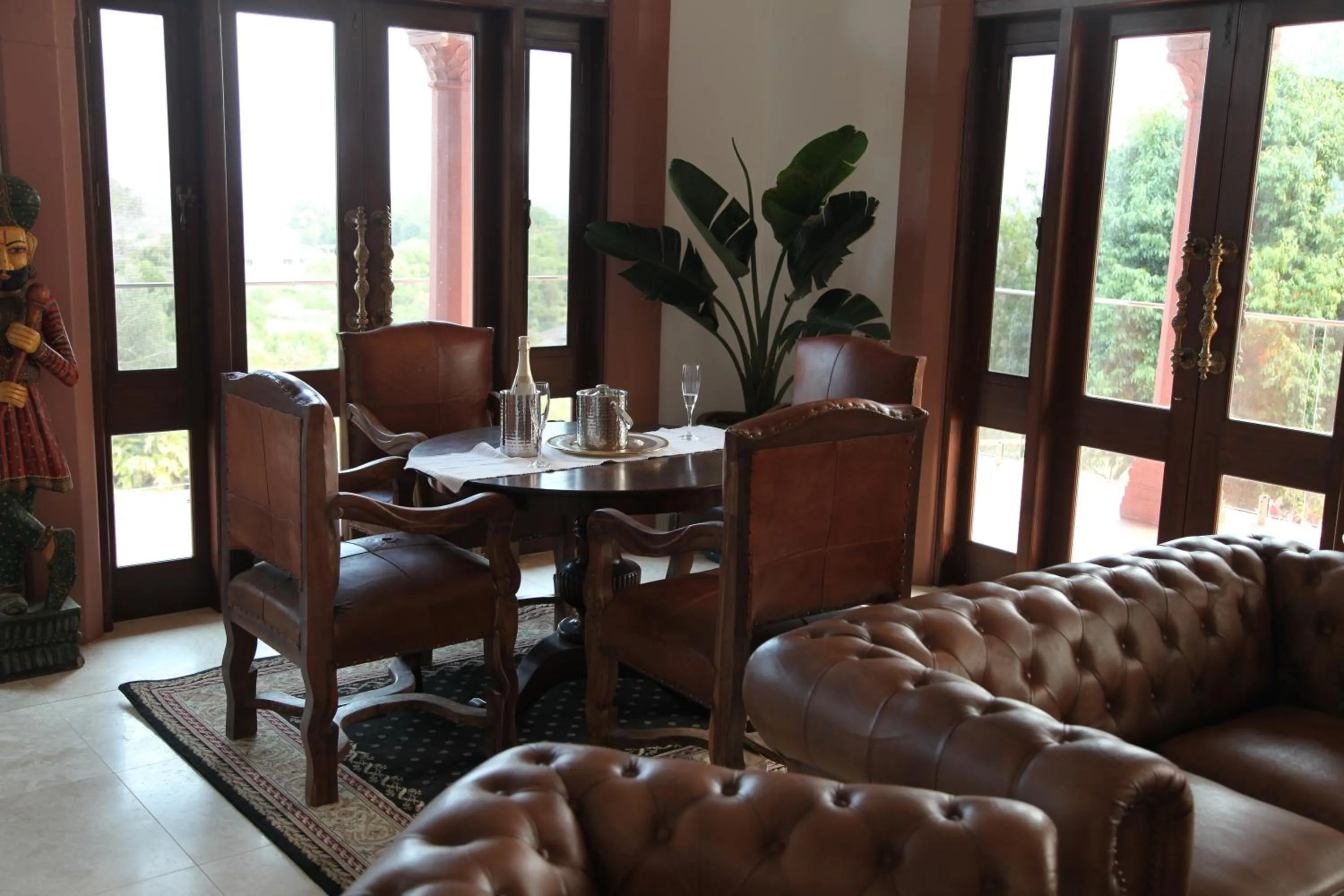 Living room in Jodha Bai Retreat