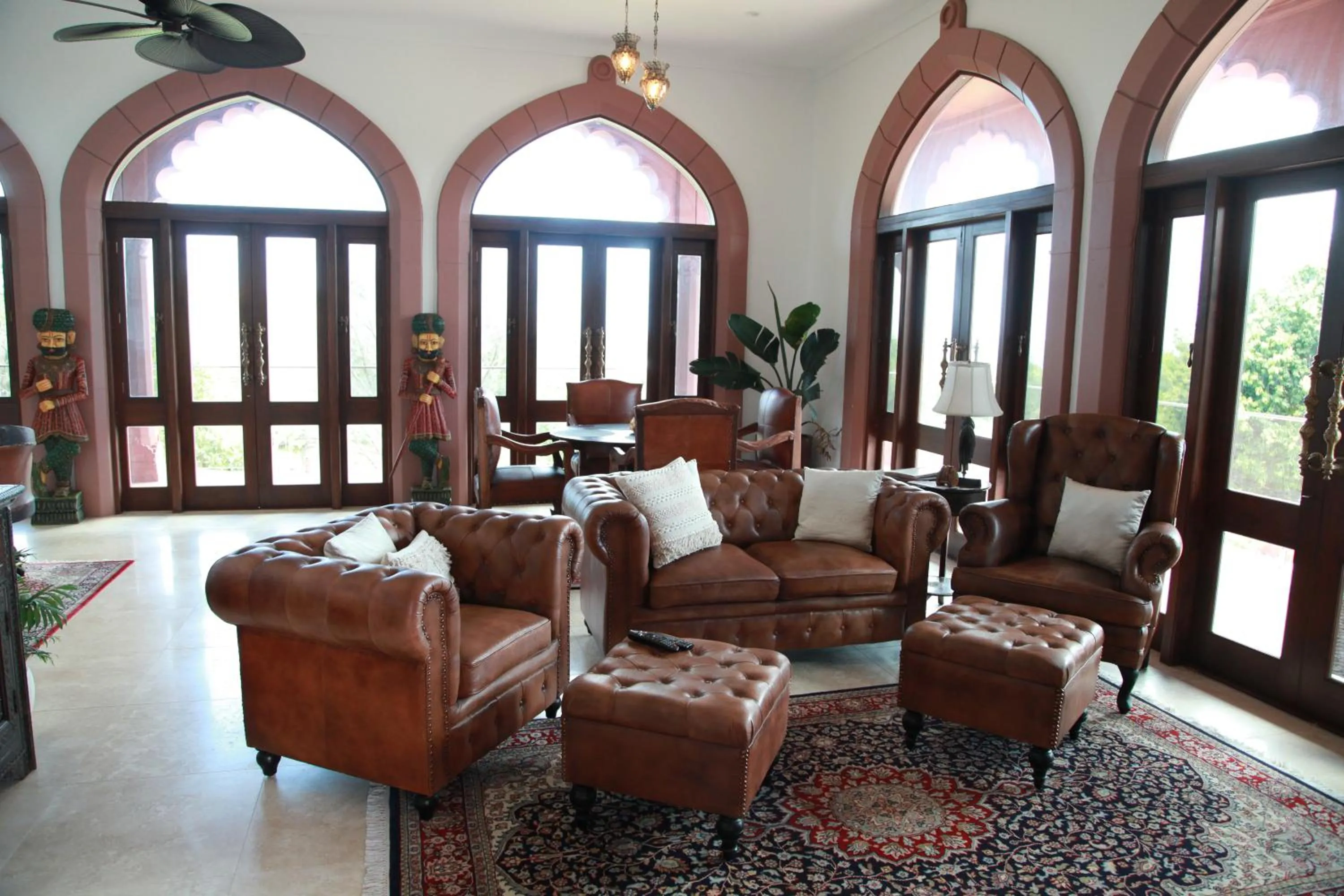 Living room in Jodha Bai Retreat