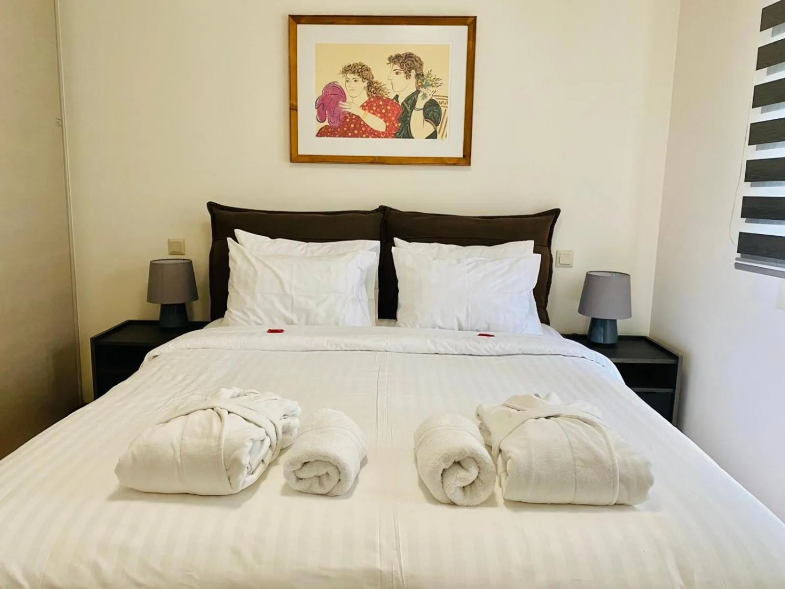 Bedroom, Bed in Olygreen Athens Residences