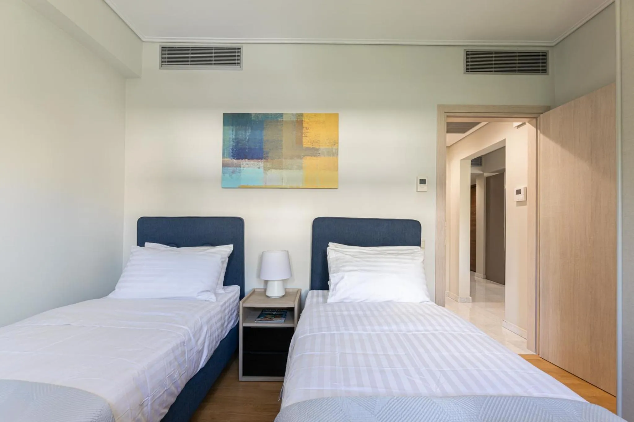 Bed in Olygreen Athens Residences