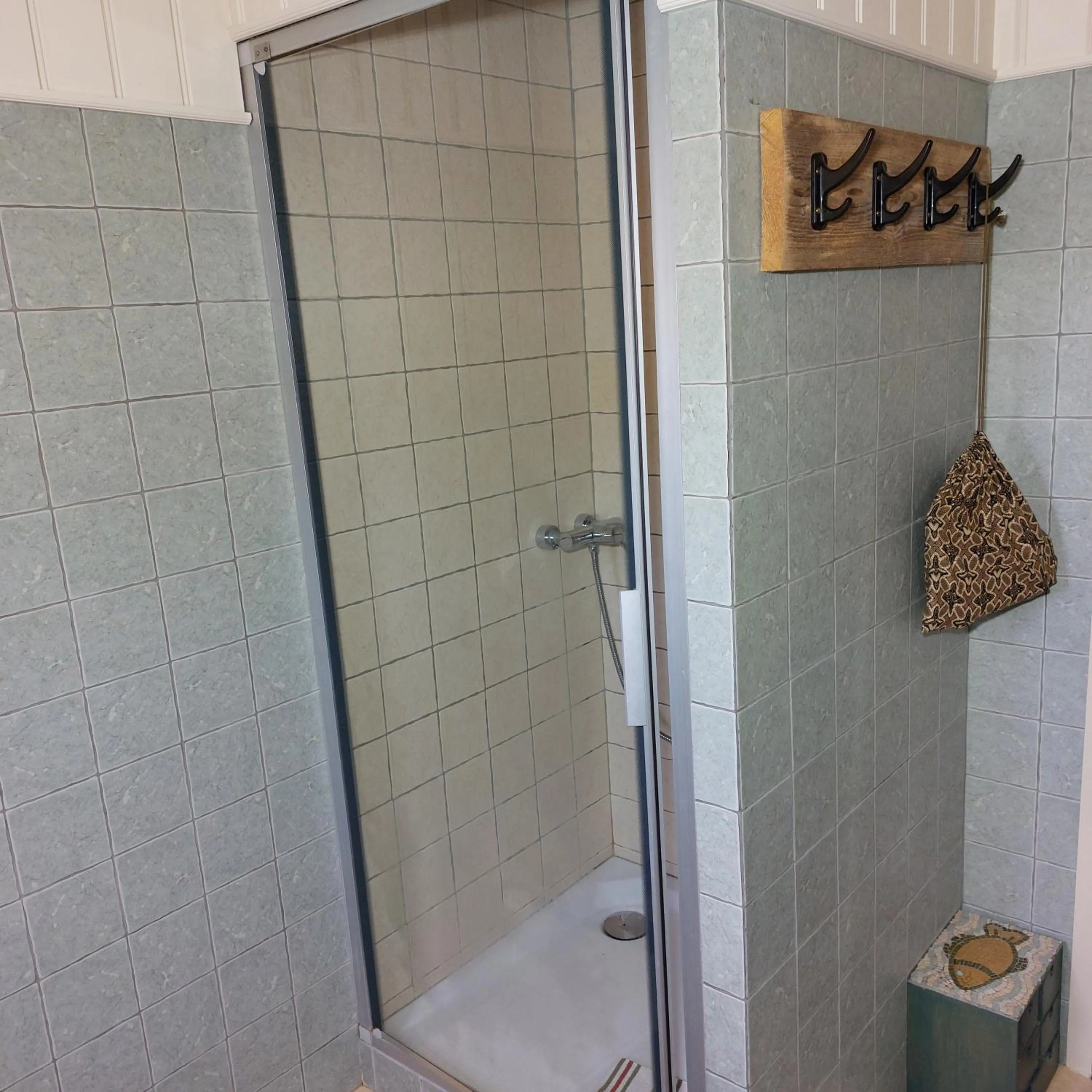 Shower in Bed&Breakfast ons Oda