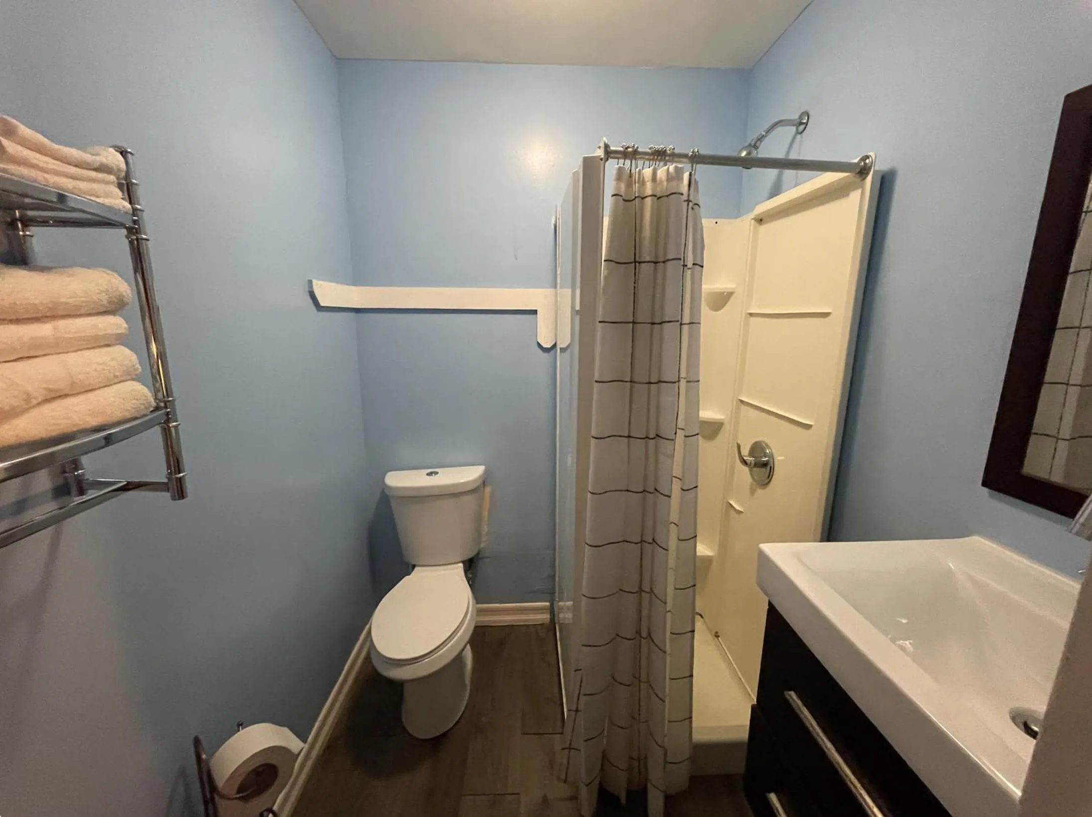 Shower in NYC Townhouse Apartment