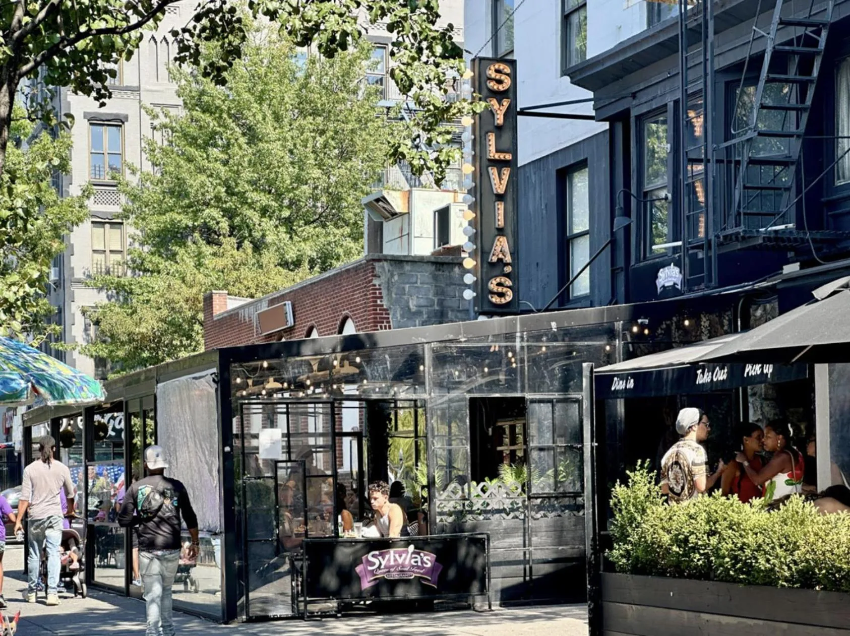 Nearby landmark in NYC Townhouse Apartment