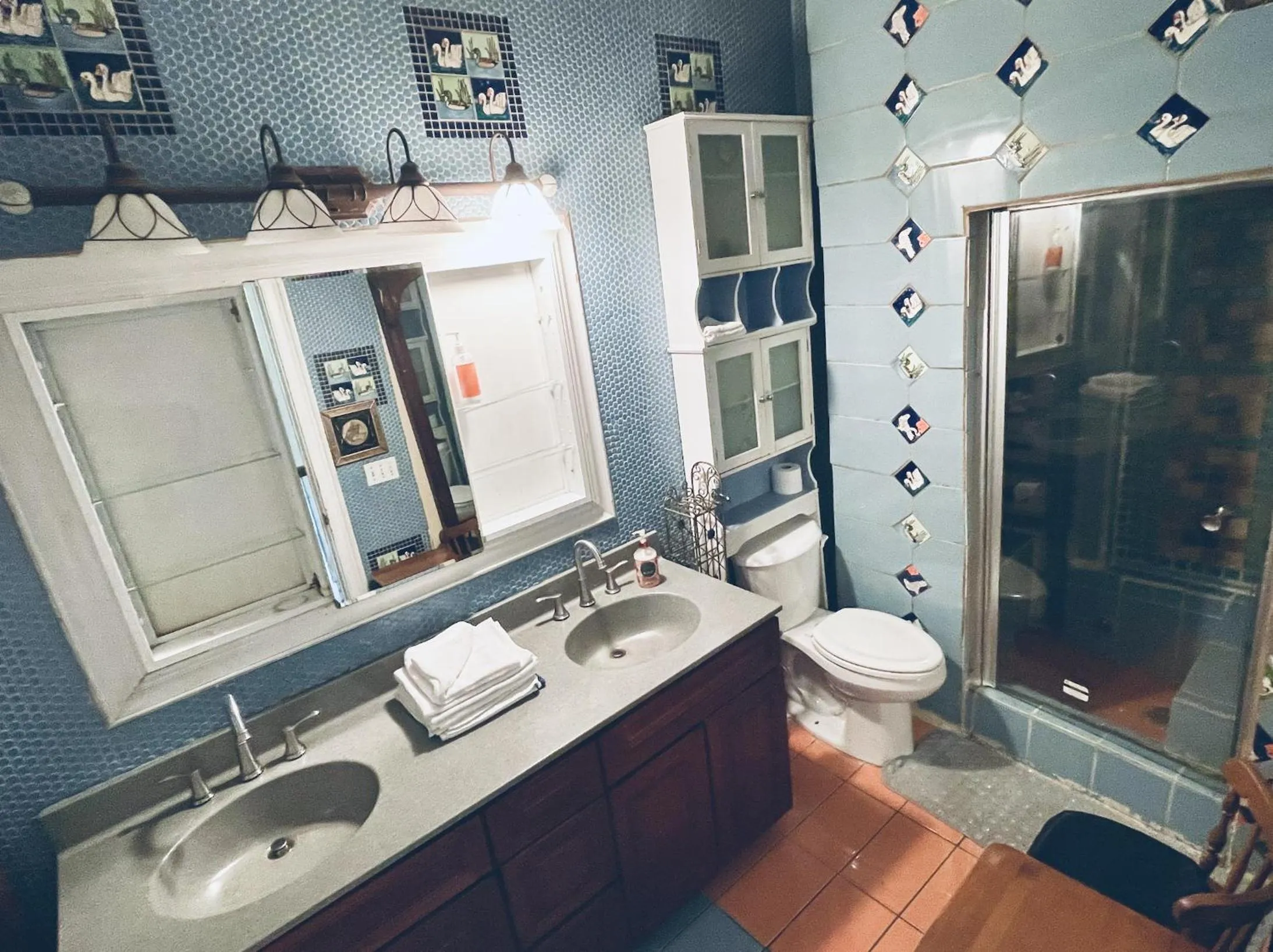 Shower in NYC Townhouse Apartment