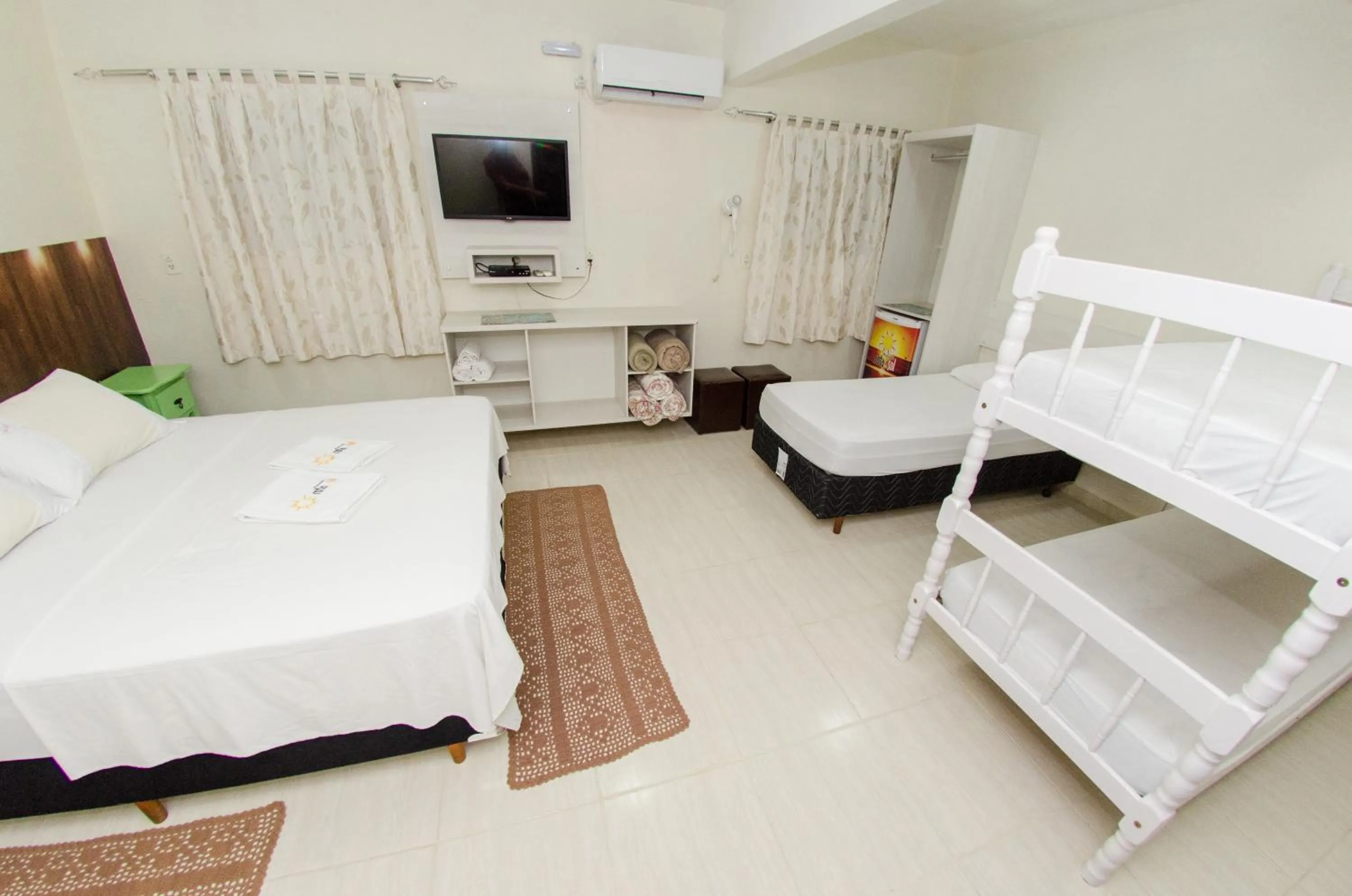 Bedroom, Bed in Pousada Rota do Sol