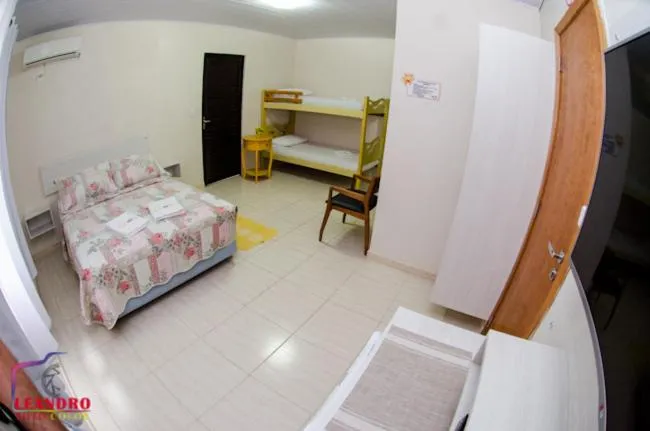 Bedroom, Bed in Pousada Rota do Sol