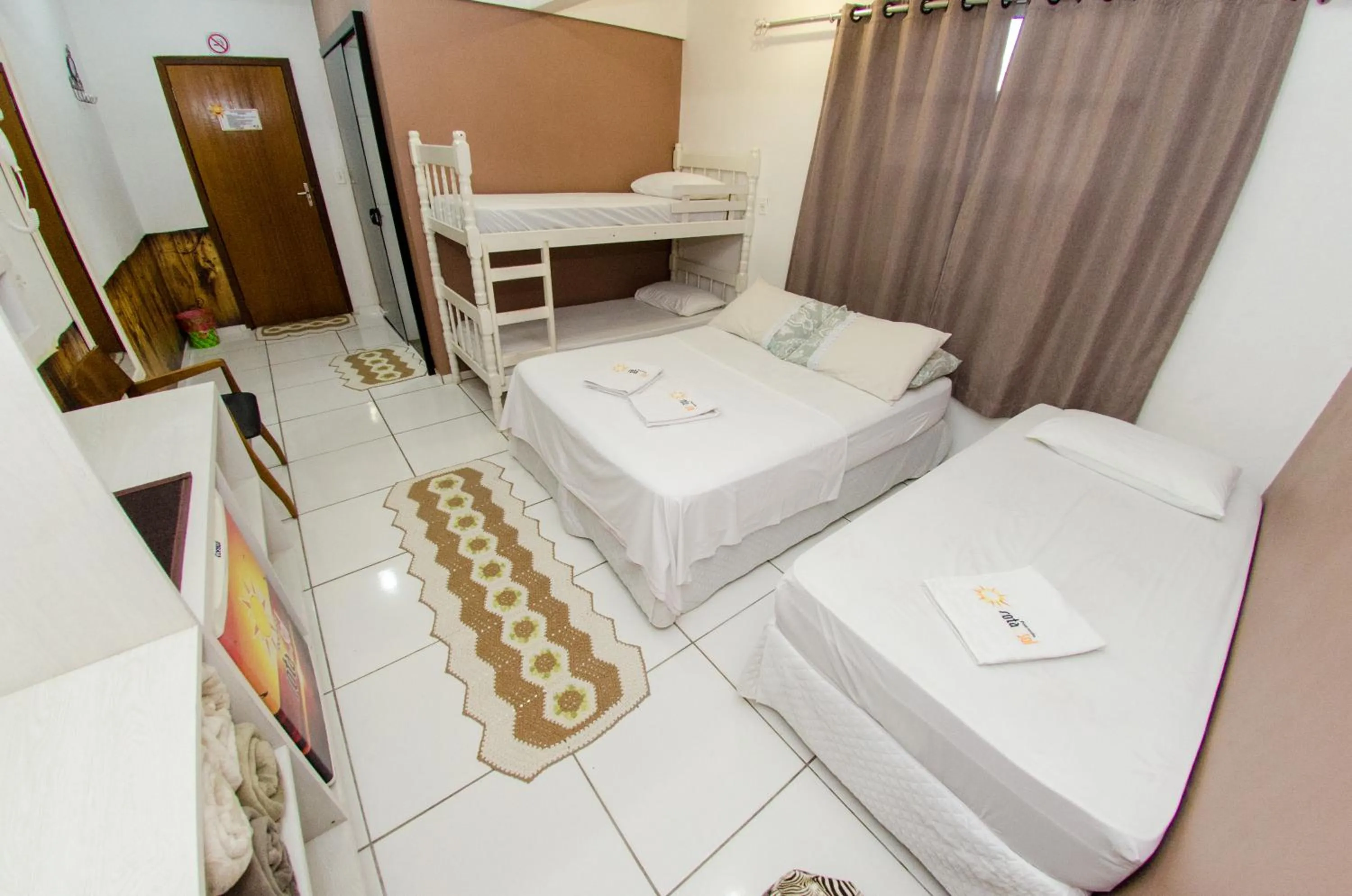 Bedroom, Bed in Pousada Rota do Sol