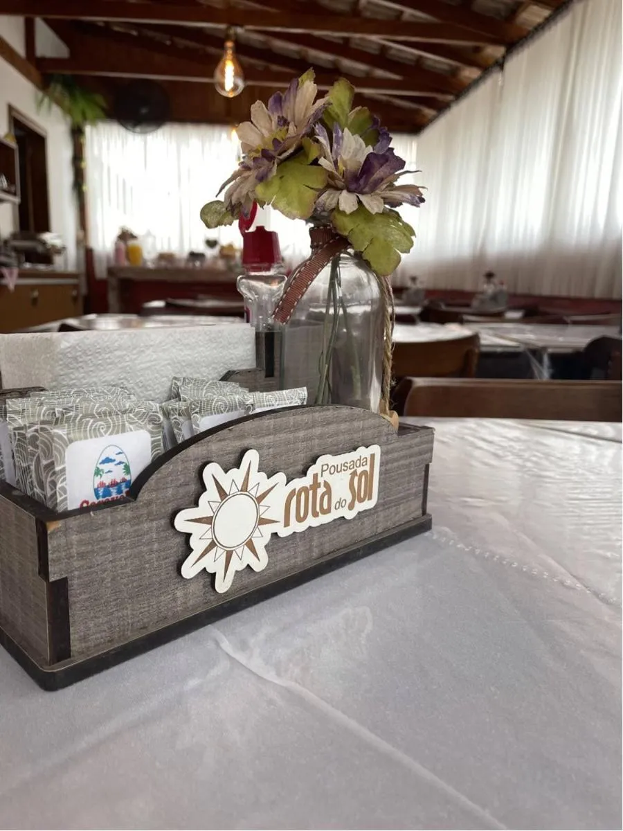 Decorative detail in Pousada Rota do Sol