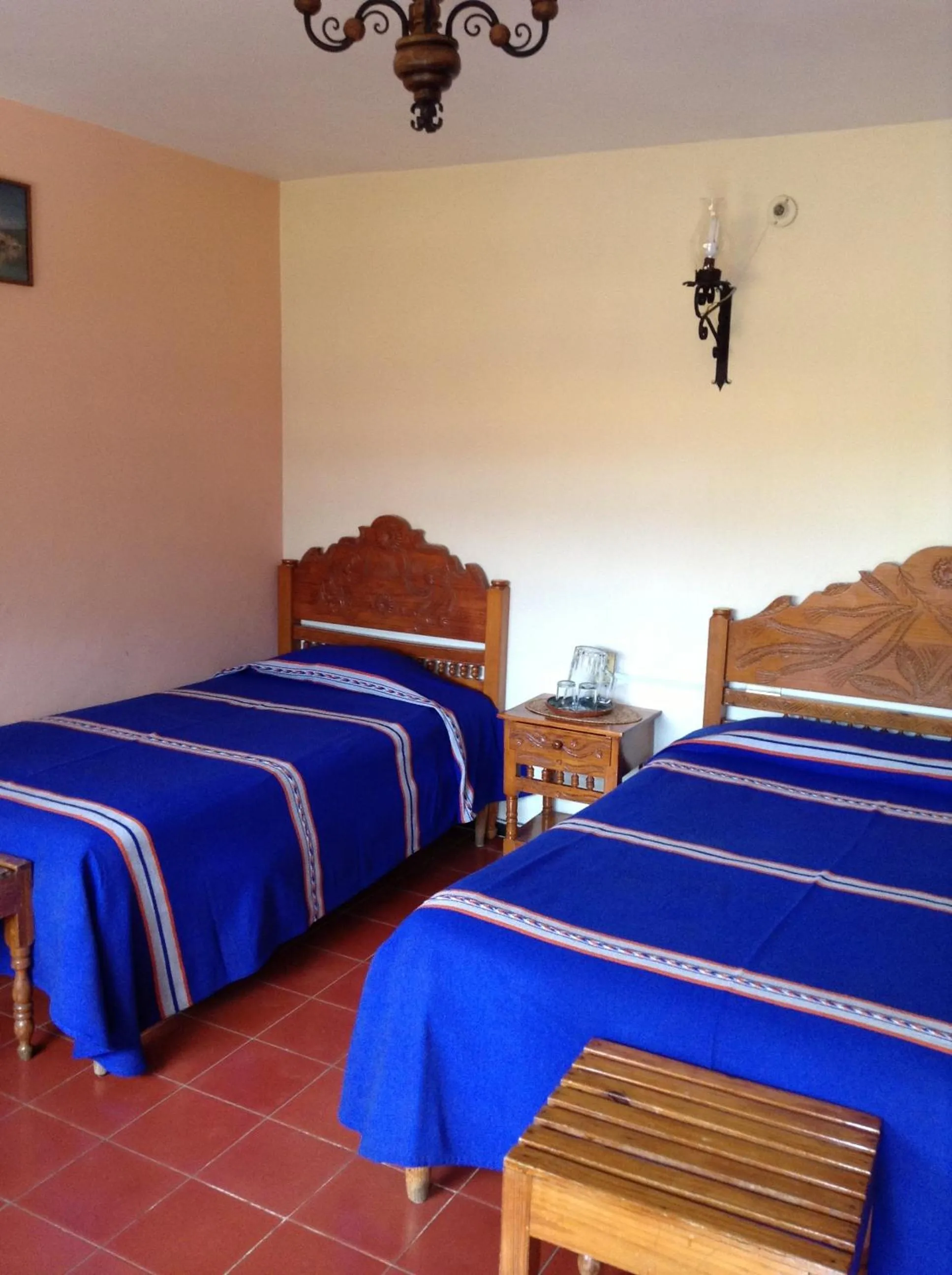 Bed in Posada de la Salud