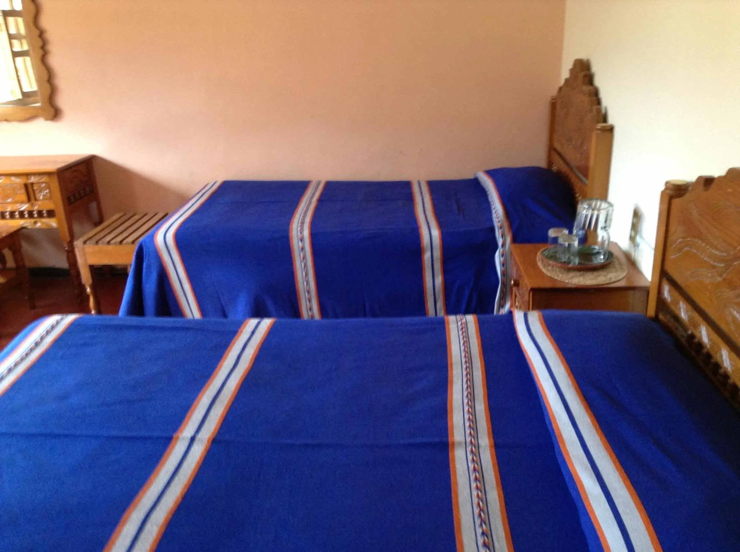 Bed in Posada de la Salud