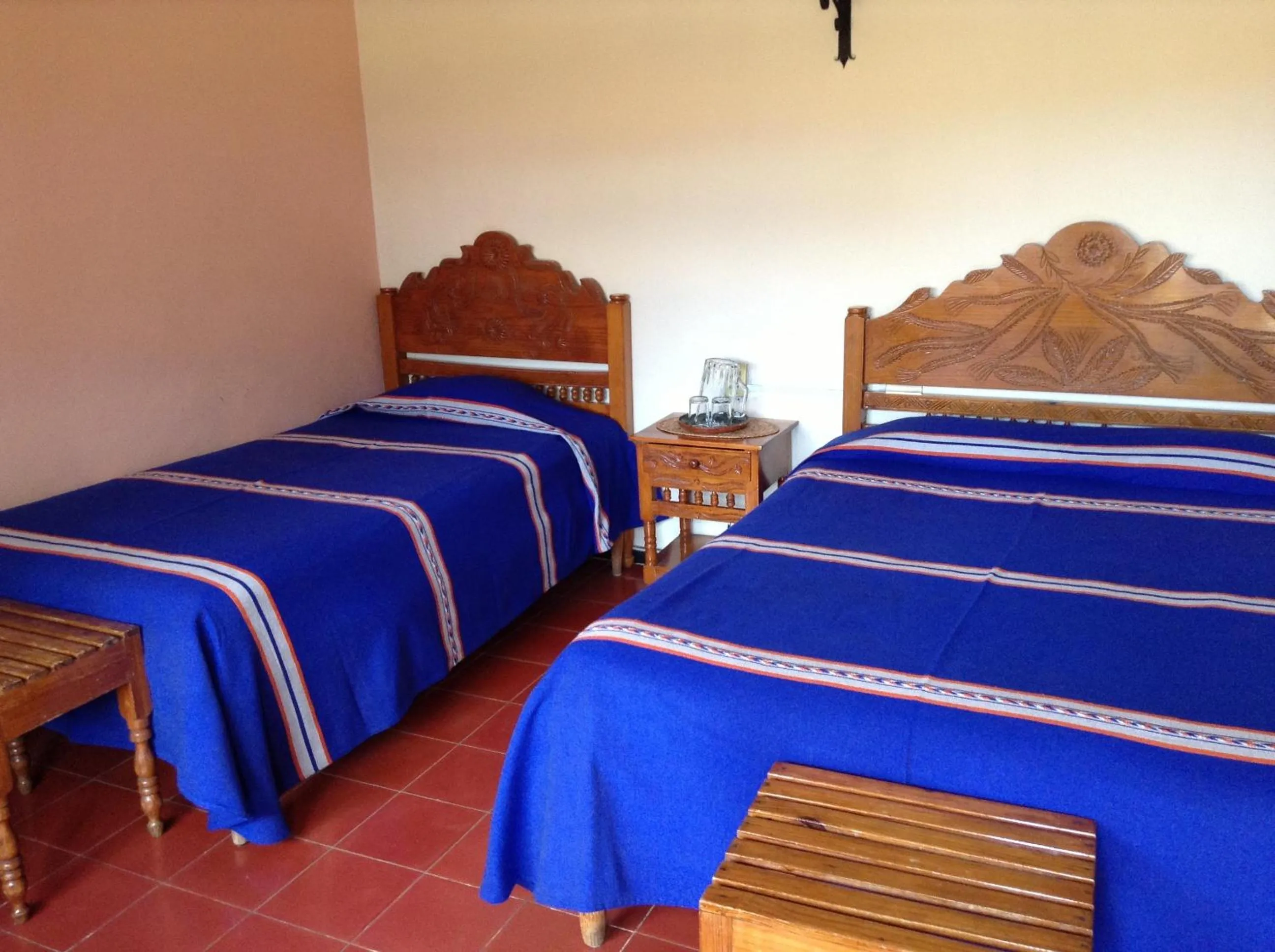 Bed in Posada de la Salud