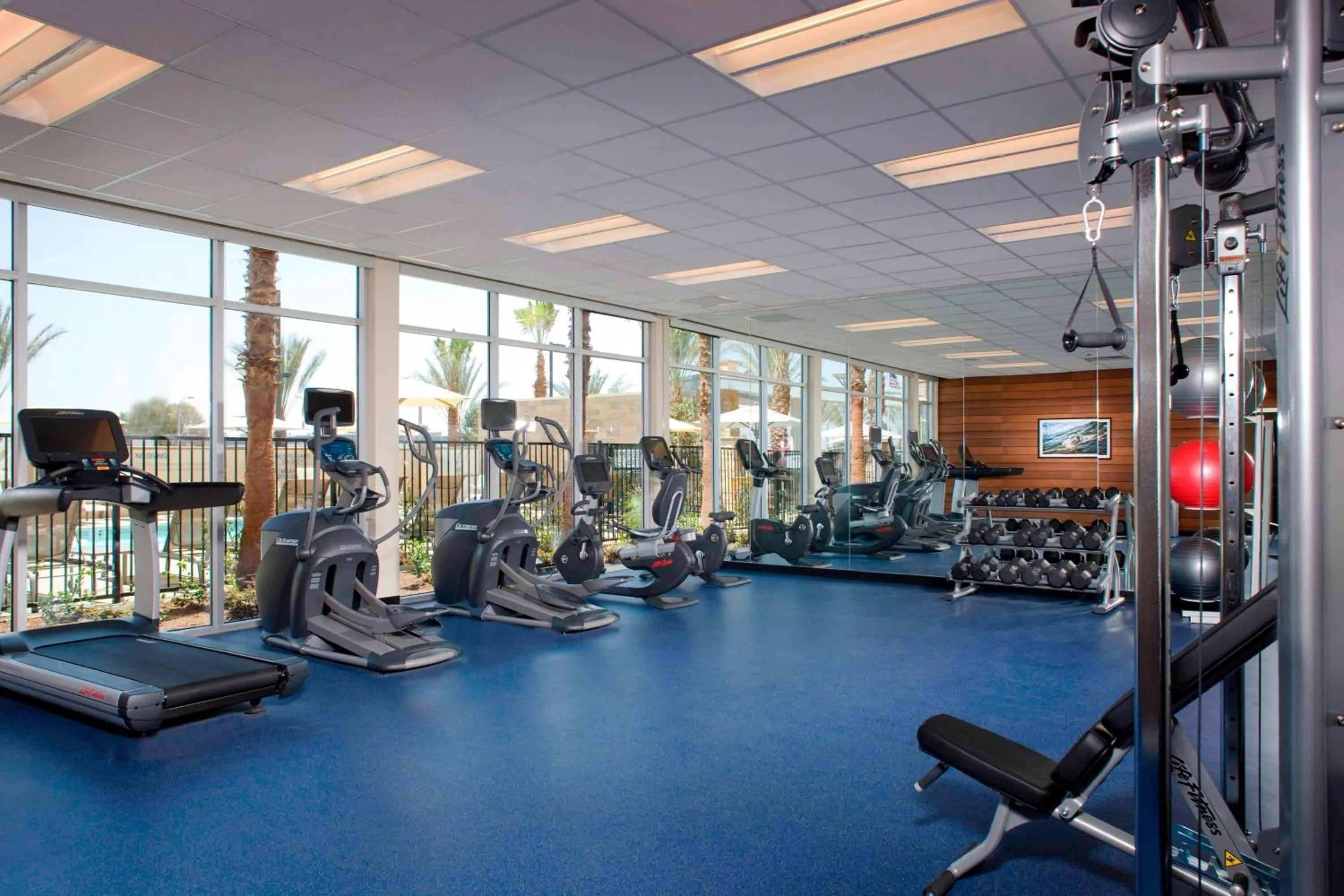 Fitness centre/facilities in Fairfield Inn & Suites by Marriott Tustin Orange County