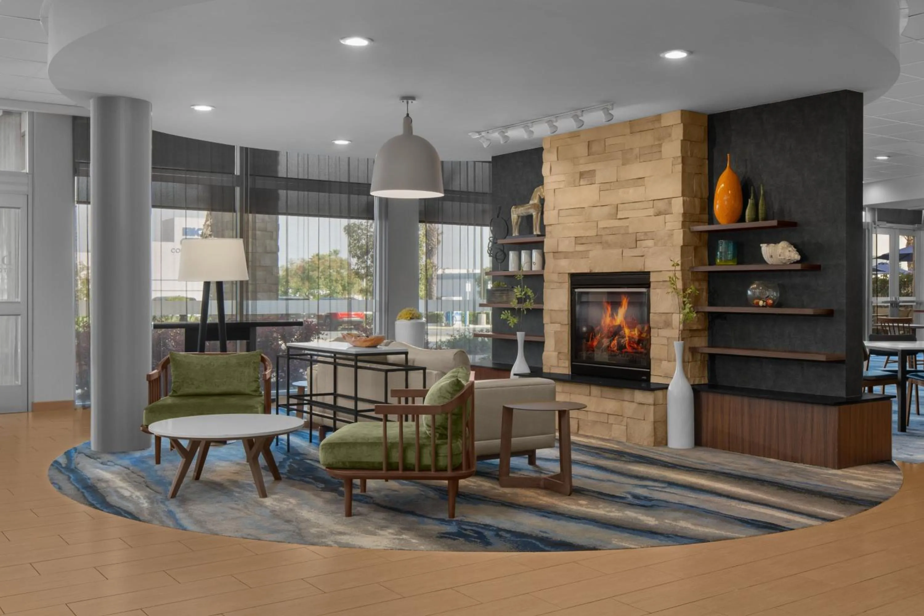 Lobby or reception in Fairfield Inn & Suites by Marriott Tustin Orange County