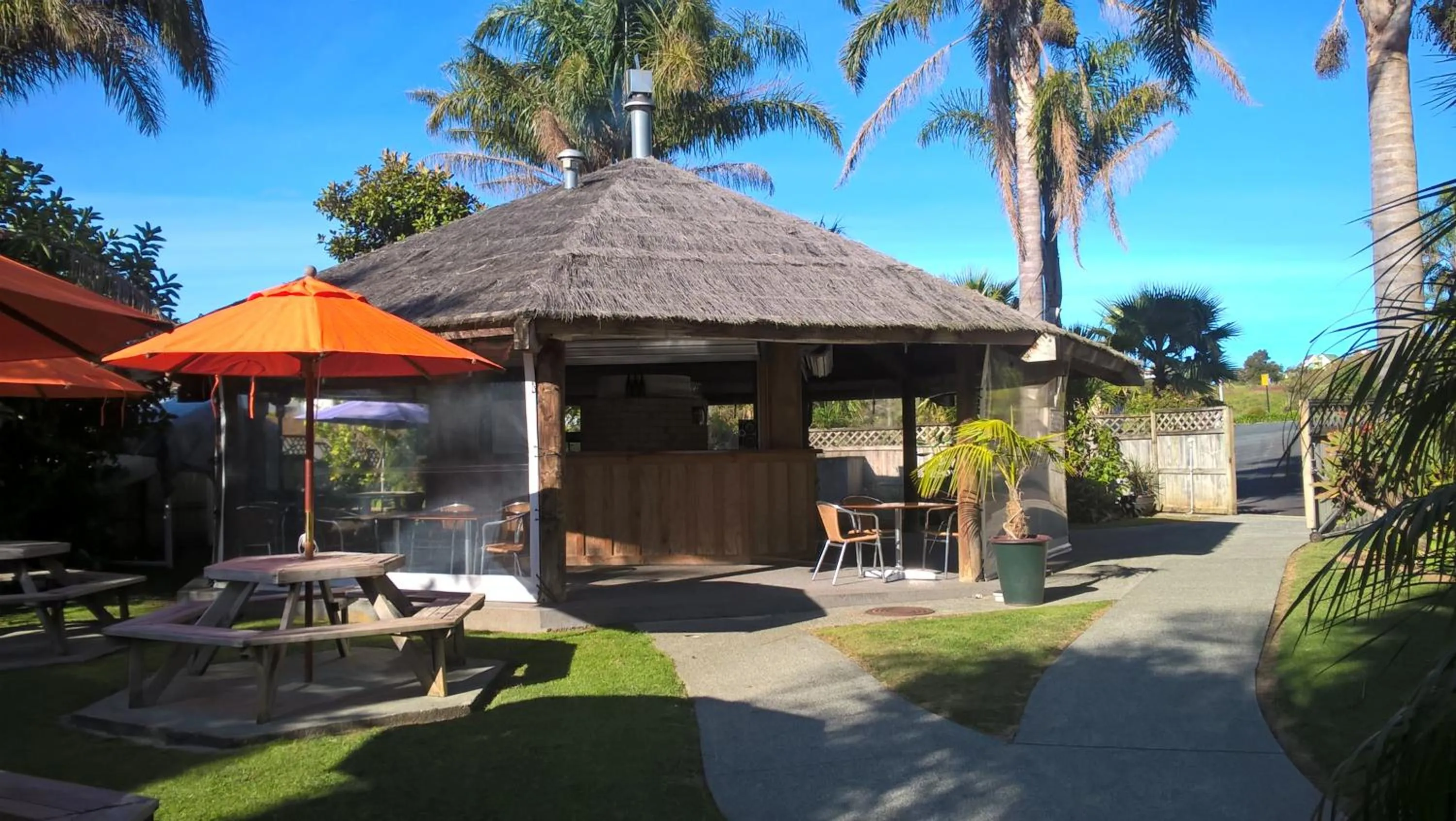 Garden in Comfort Hotel Flames Whangarei